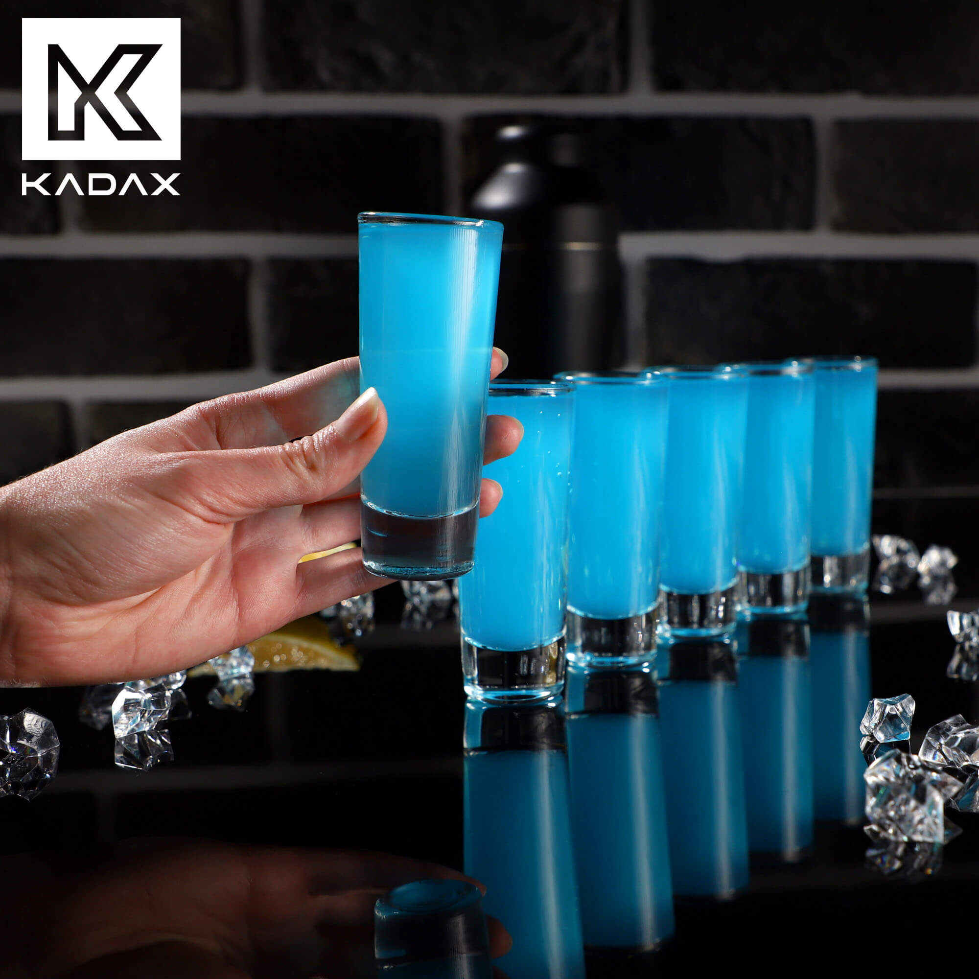 Kieliszki do wódki i shotów 60 ml, 12 szt.