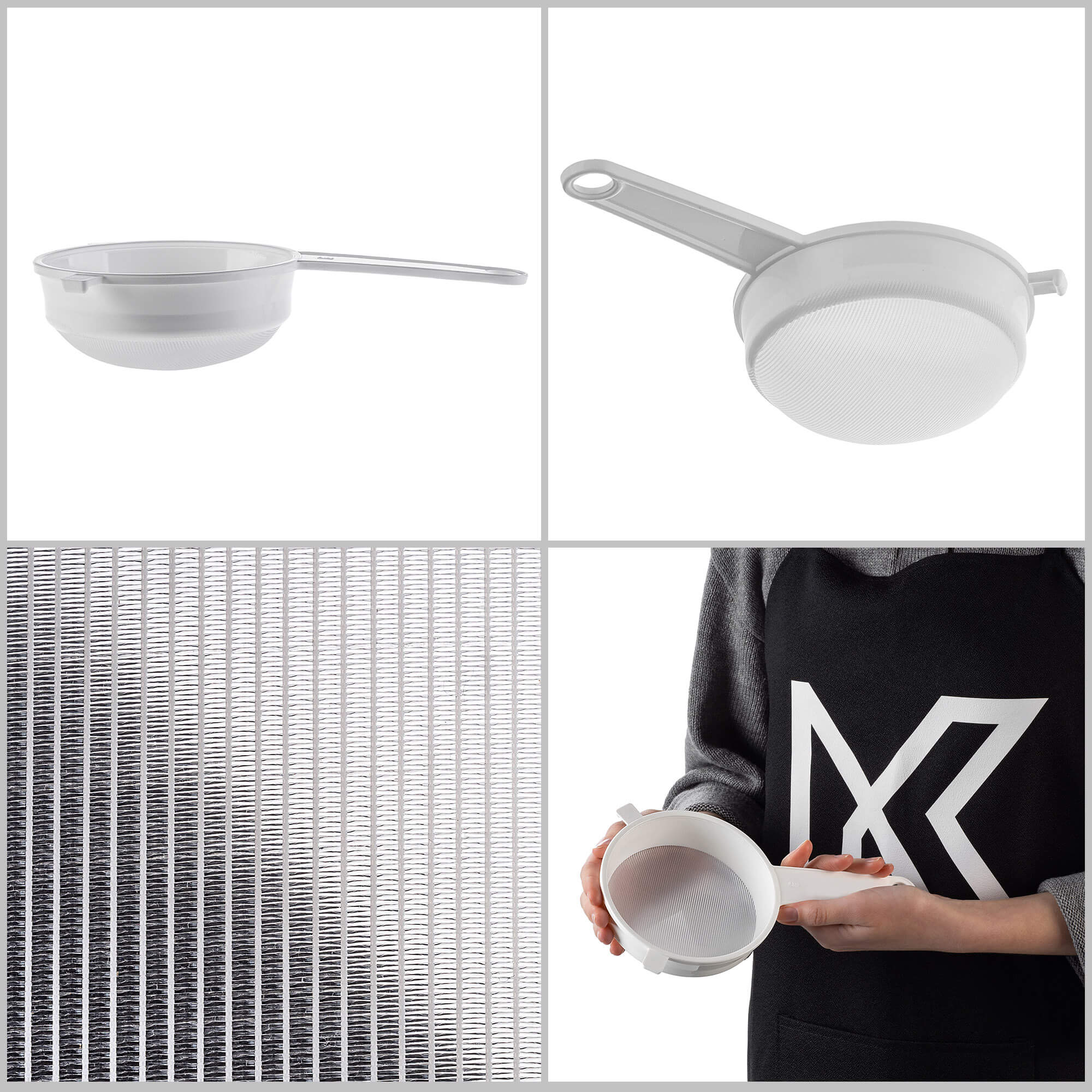 Sitko gęste Greci fi 120mm białe