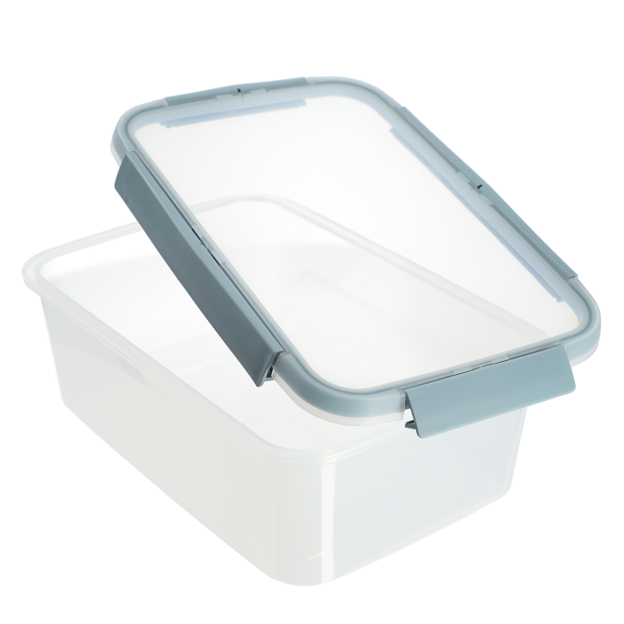 Pojemnik na żywność 3.5L Curver Smart Fresh, szarobłękitny 29cm