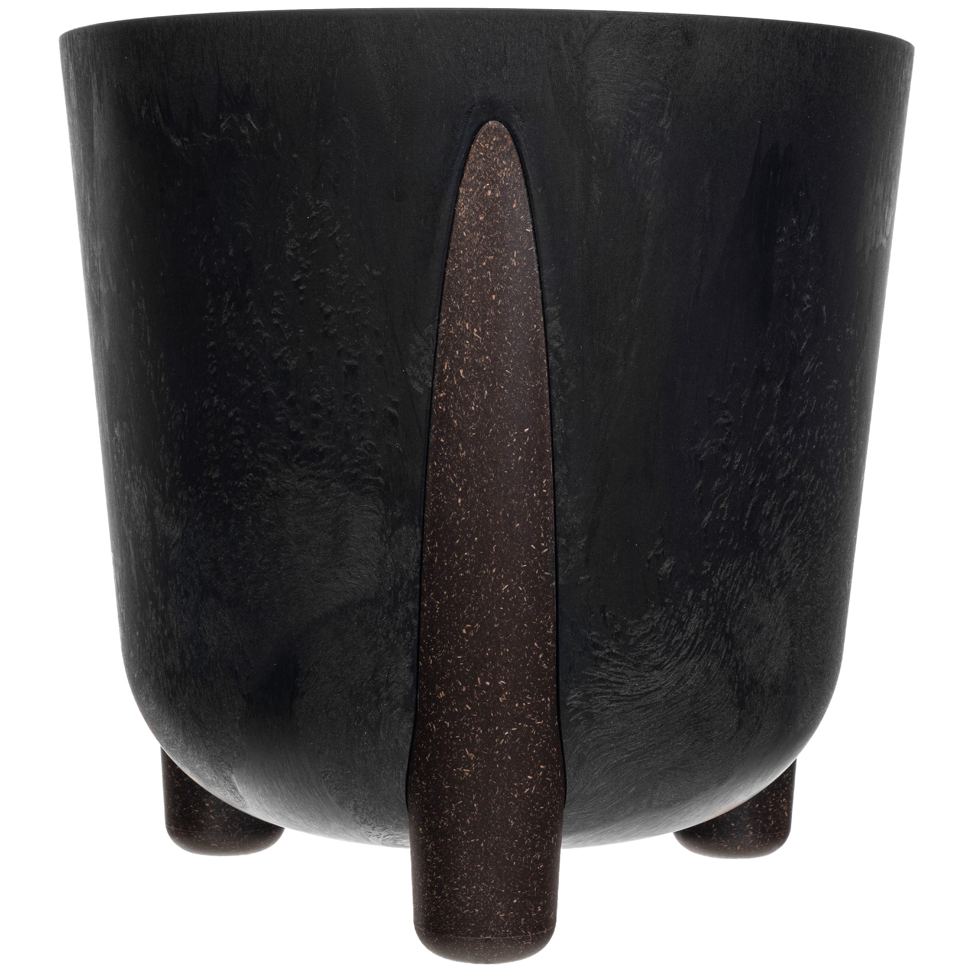 Doniczka osłonka Nauze 30cm czarny beton