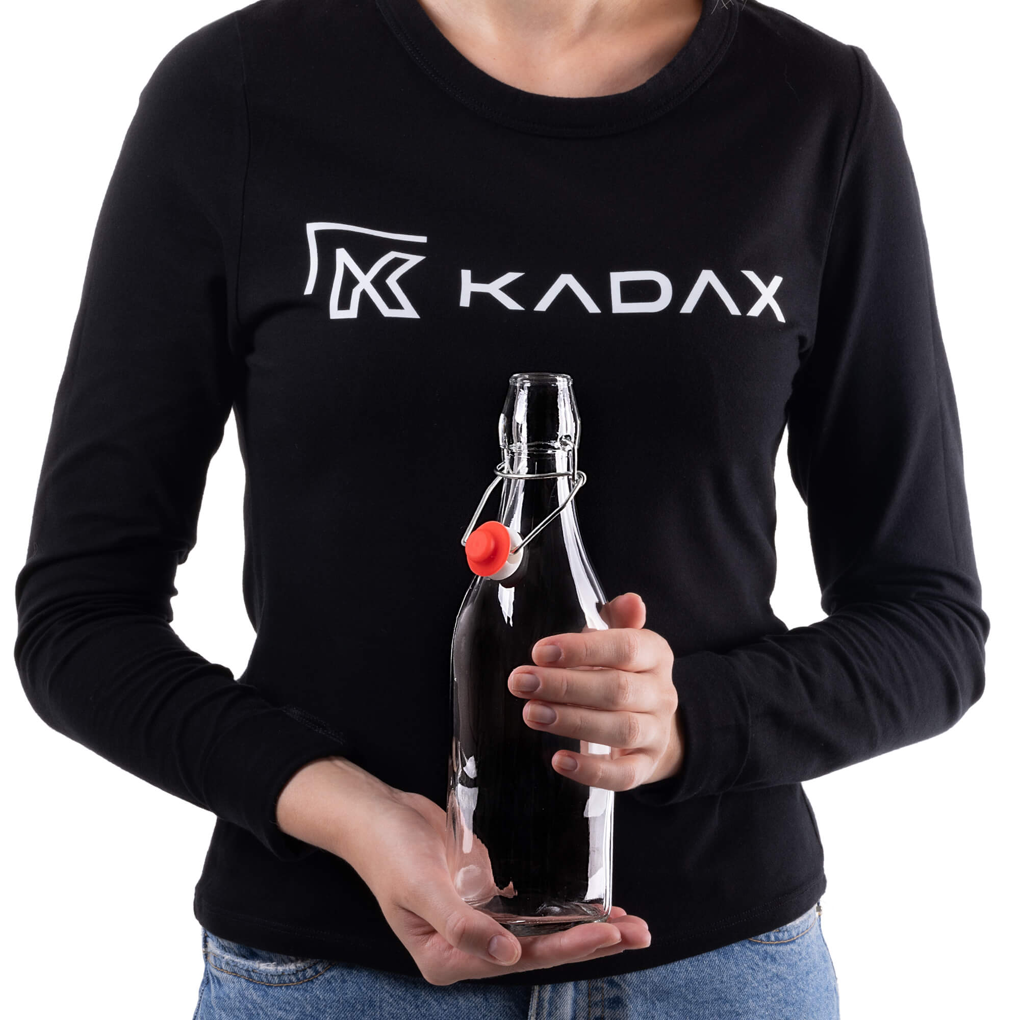 Szklana butelka z korkiem Tore 500 ml