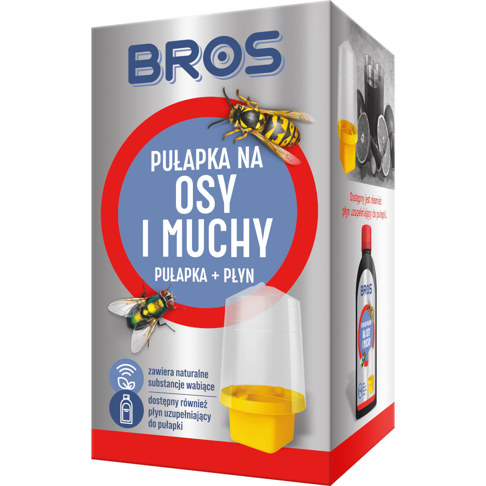 Bros Pułapka z płynem na osy i muchy