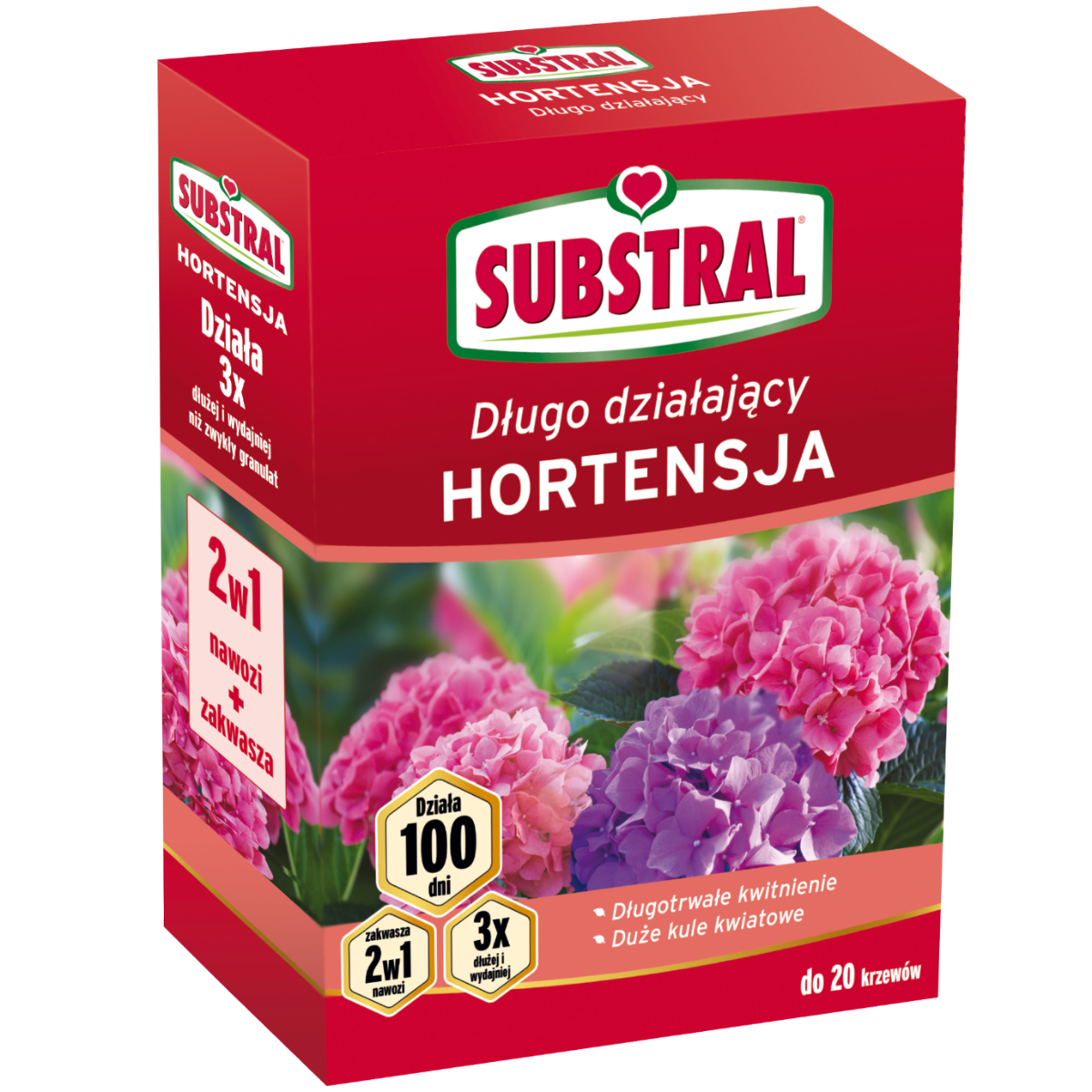 Substral Nawóz 2w1 100 dni do hortensji 1 kg