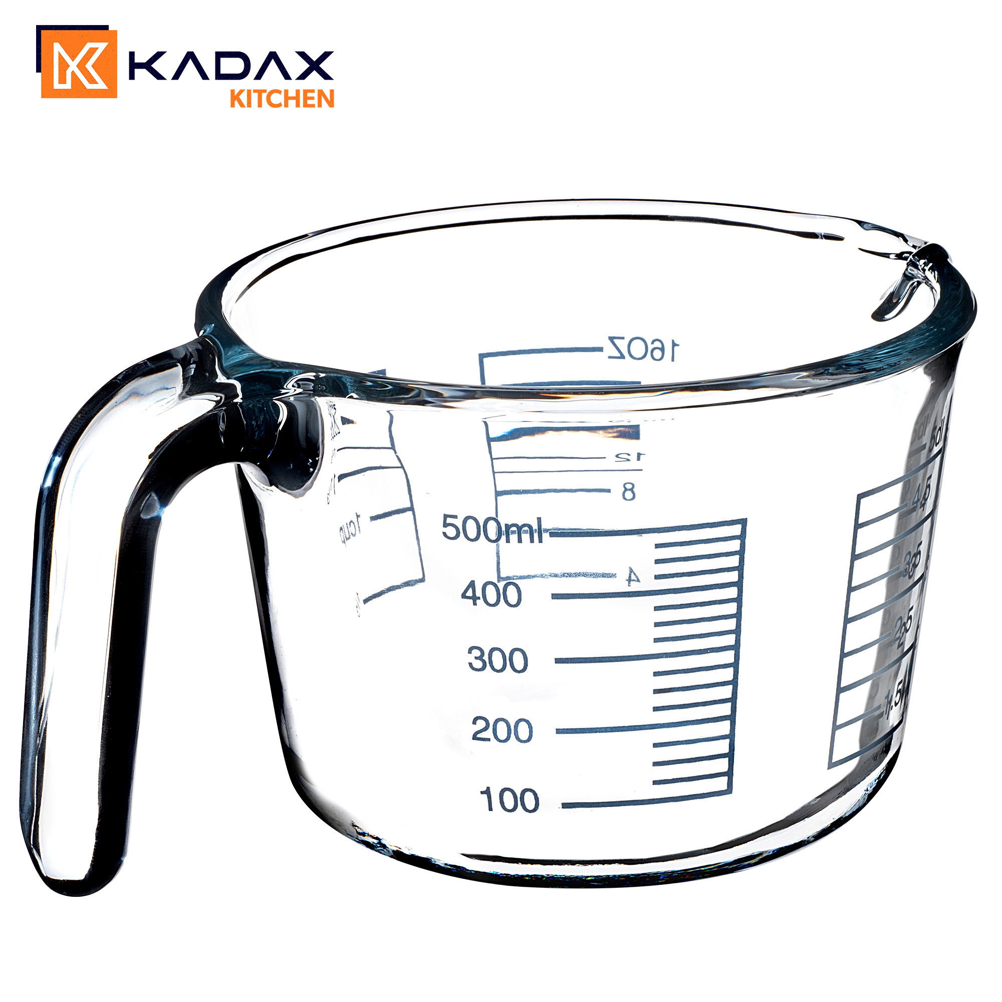 Szklana miarka Autol 500ml z podziałką