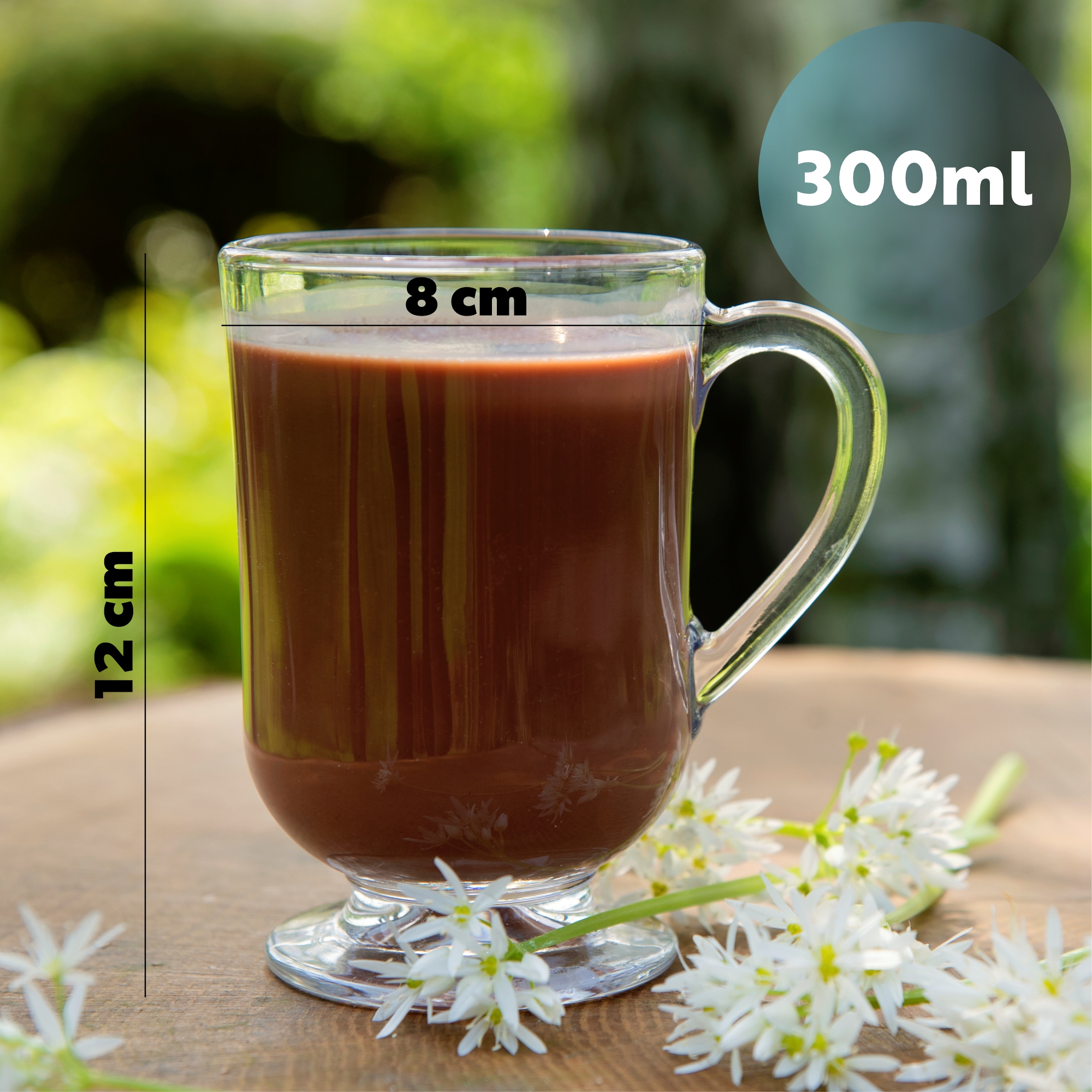 Szklanki do napojów i deserów 300 ml, 6 szt.