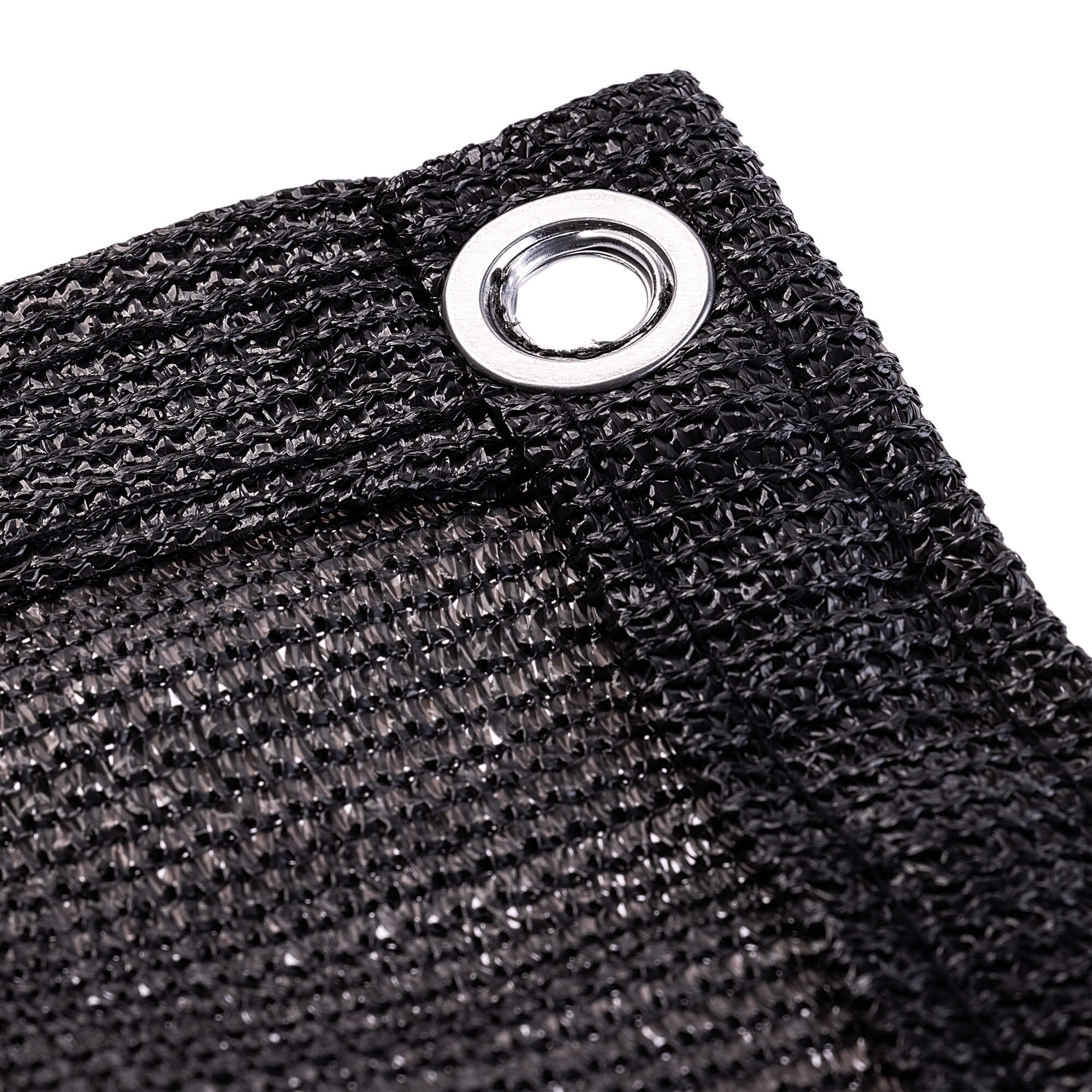 Osłona balkonowa Thus 0.95 x 4.75 m PE 180 g/m² czarna