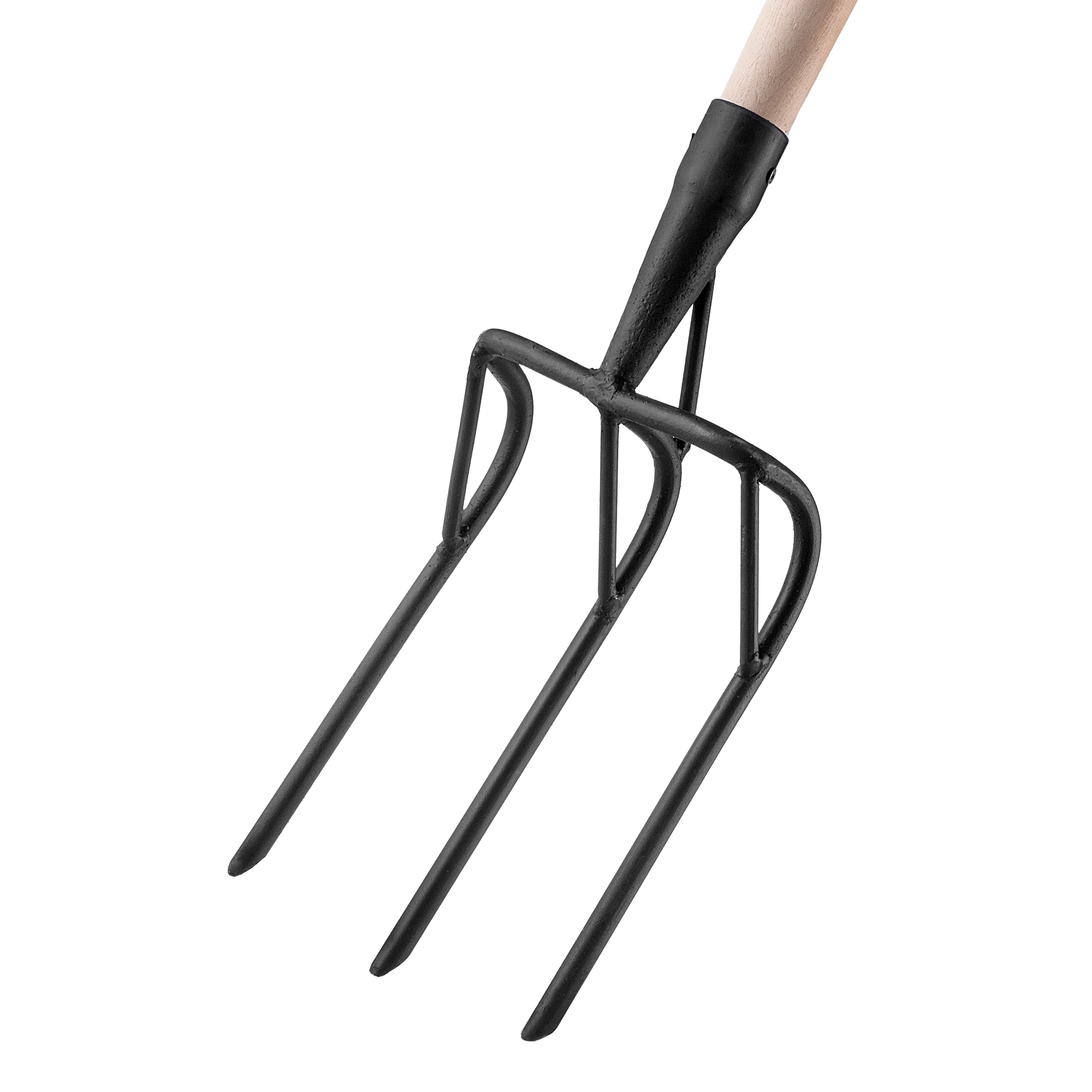 Widły do spulchniania gleby Loupit 26cm z trzonkiem