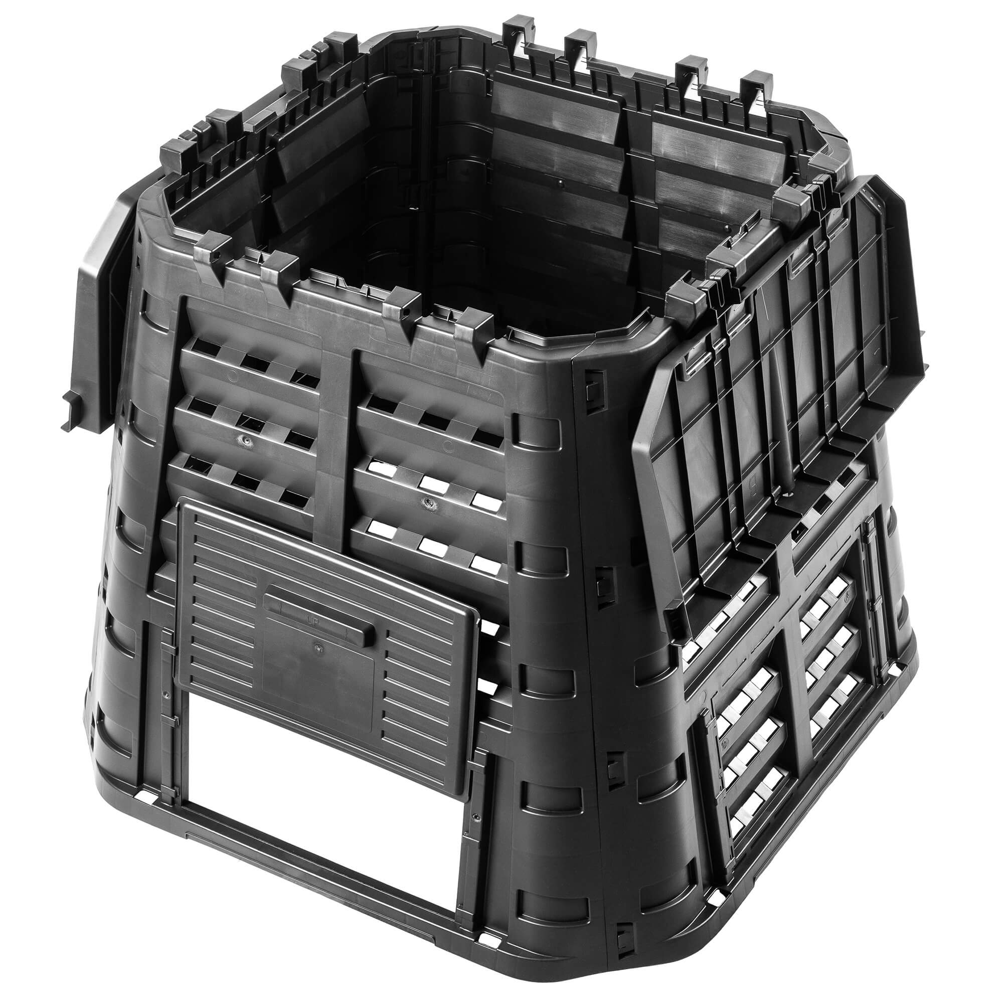 Kompostownik ogrodowy Boko 480L, czarny