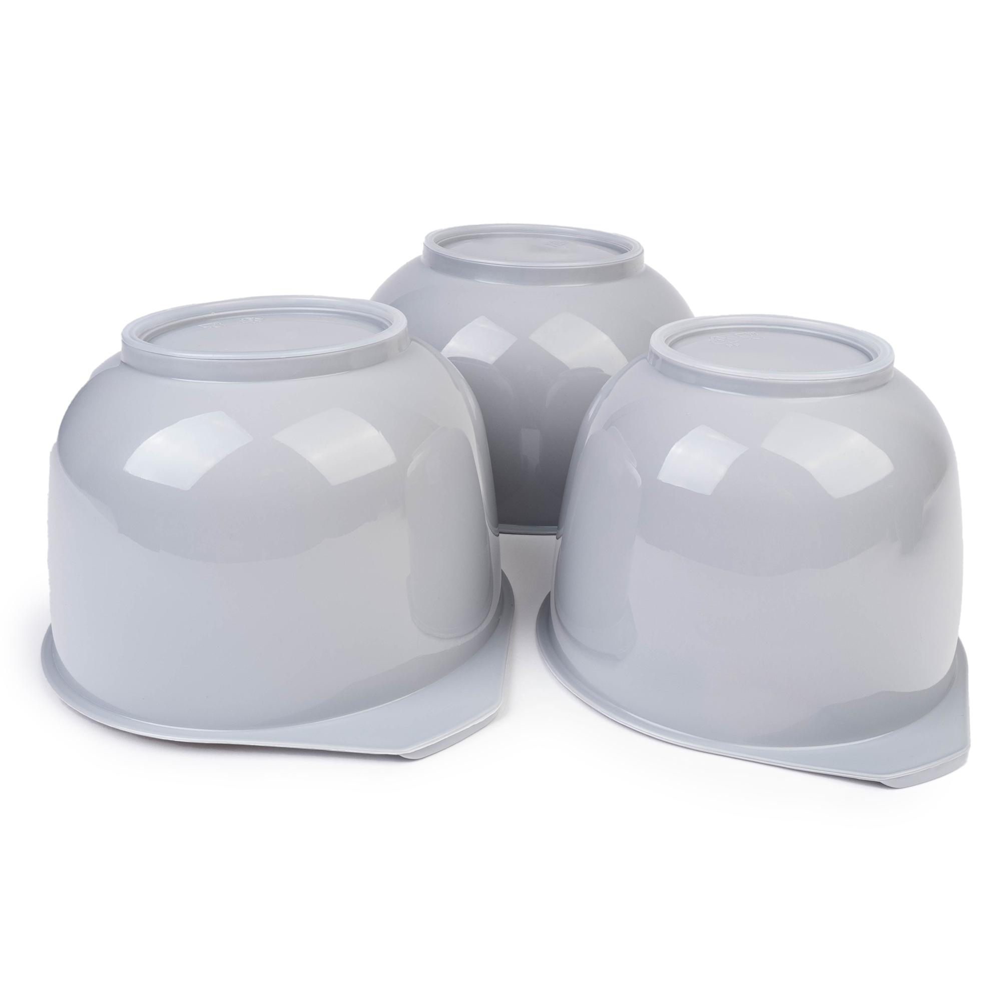 Komplet misek kuchennych Curver 1.5L + 2L + 2.5L, szare