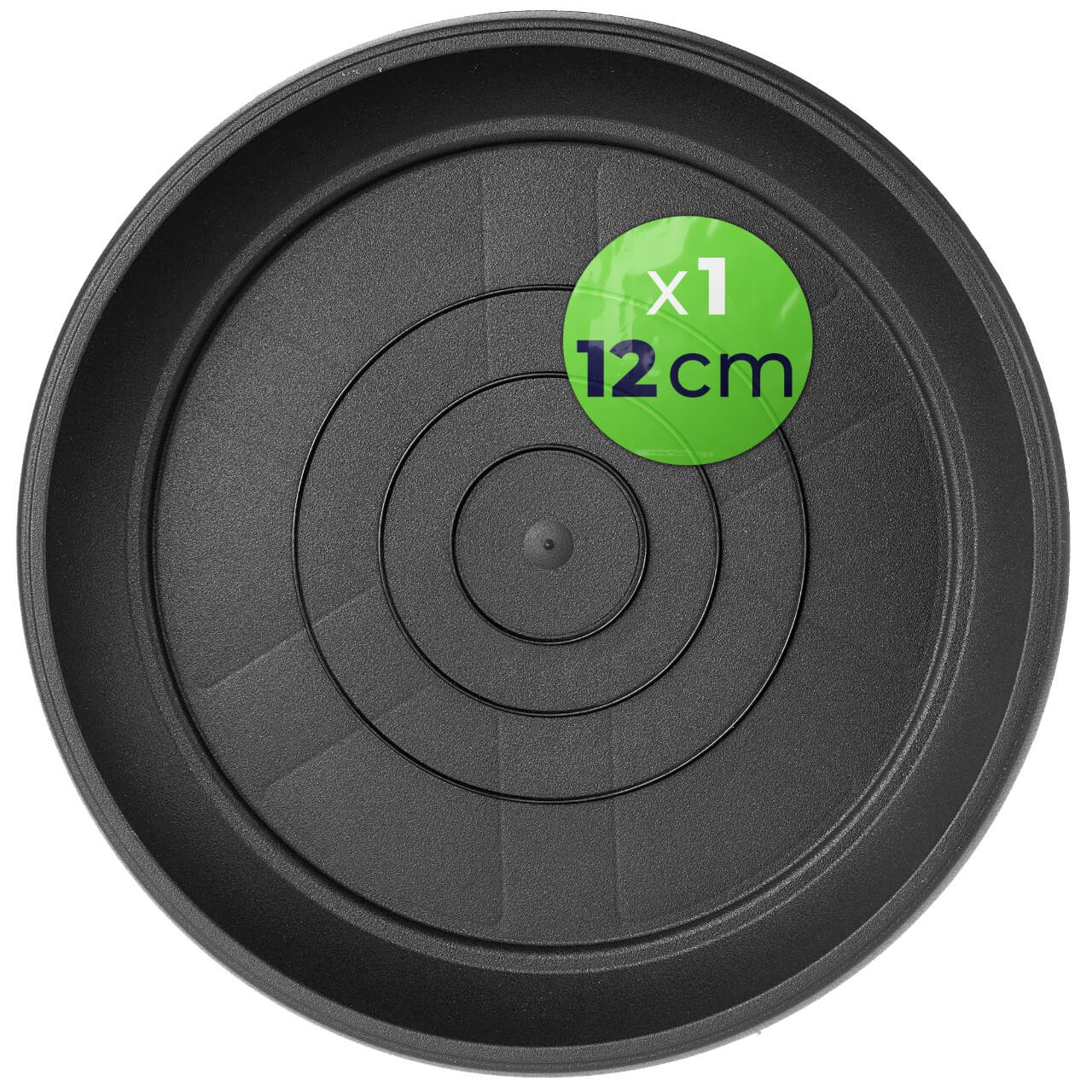 Podstawka do doniczek Lyot antracyt 12 cm 1 szt.