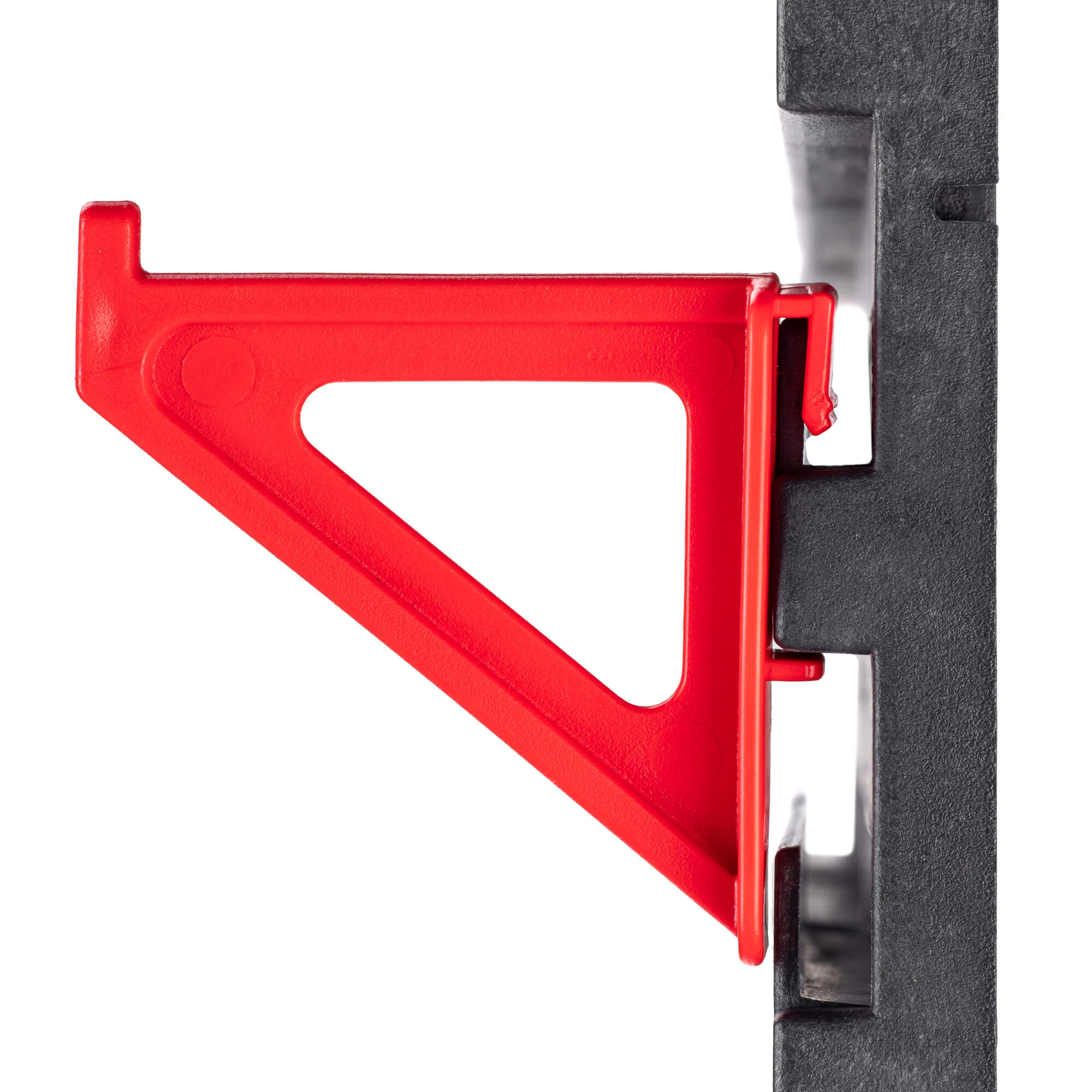 Tablica warsztatowa Lokke 78x78cm 59 elementów czerwona