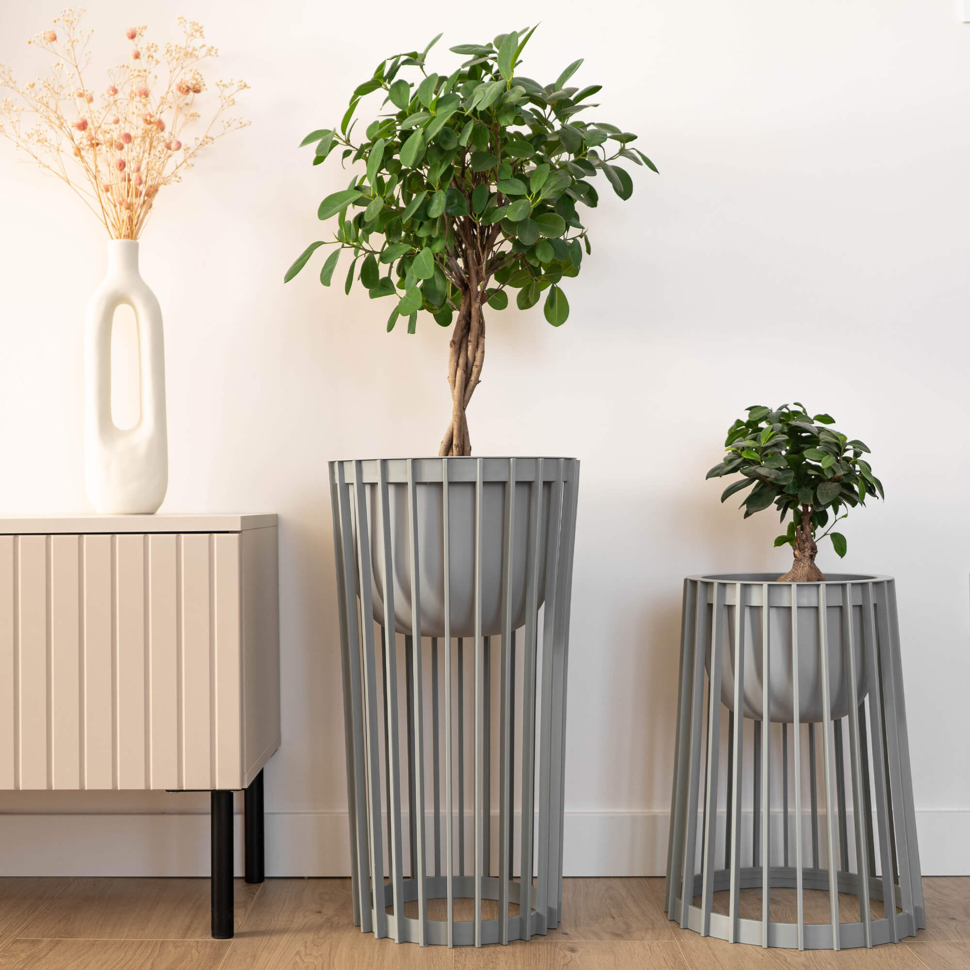 Wkład do kwietnika Aytre 30 cm platynowy