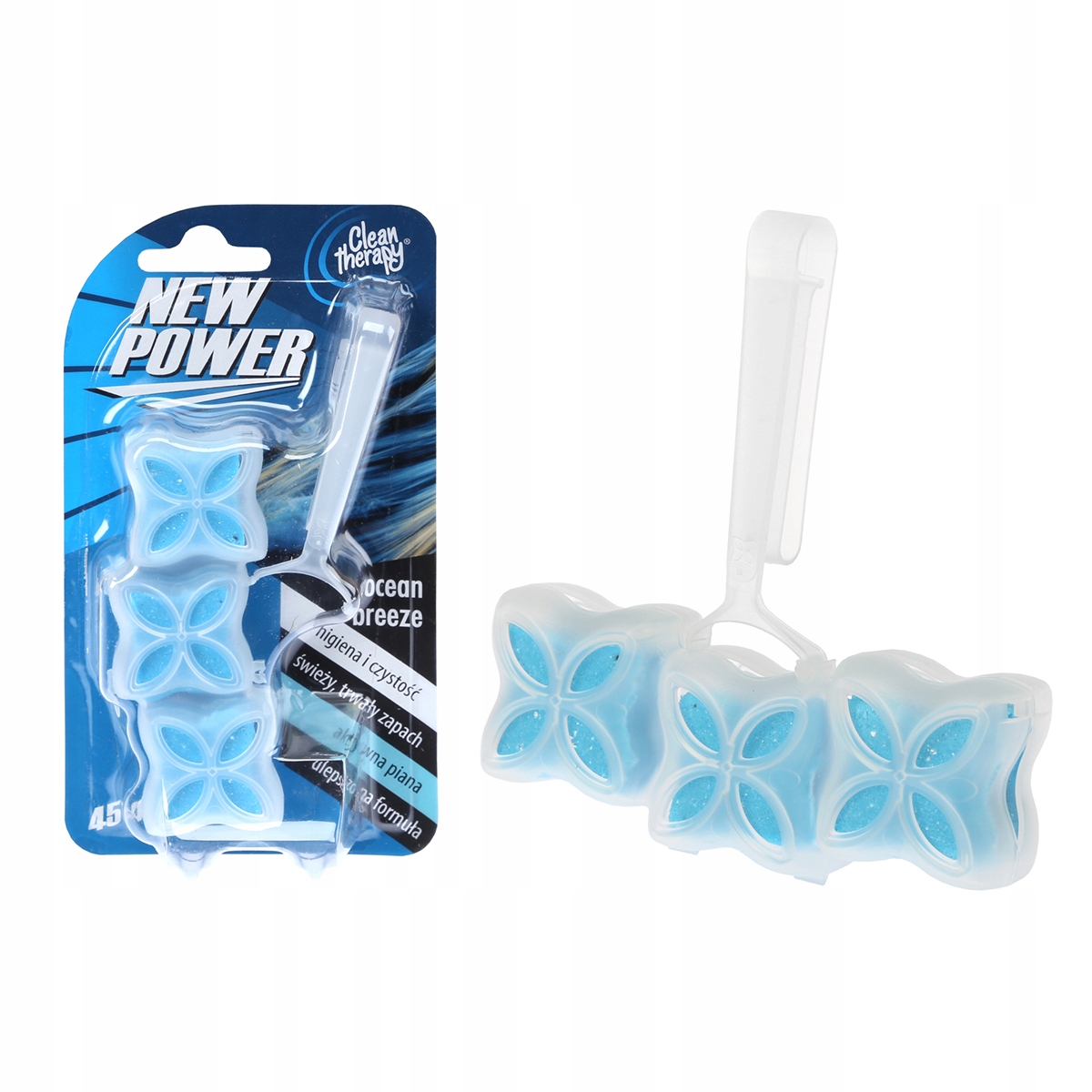 Zawieszka toaletowa do WC 45 g, ocean breeze
