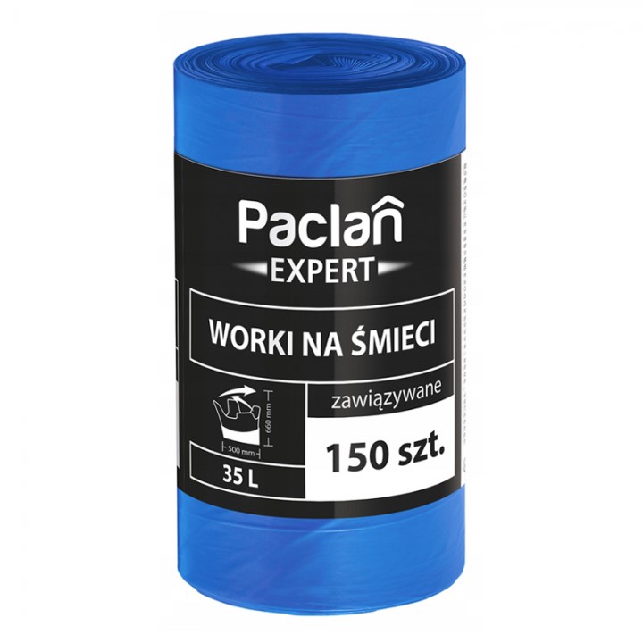 Paclan Expert worki na śmieci Multitop 35L 150 szt.