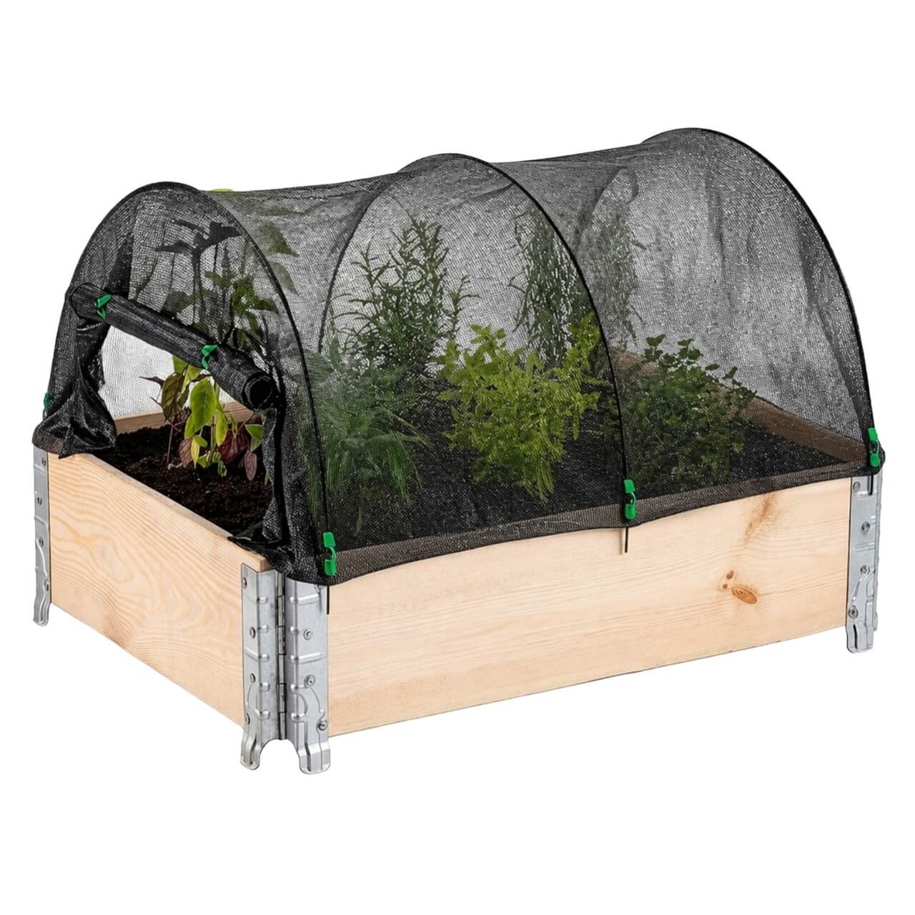 Obrzeże ogrodowe nadstawka paletowa Banari 2 szt. 60x80x20cm