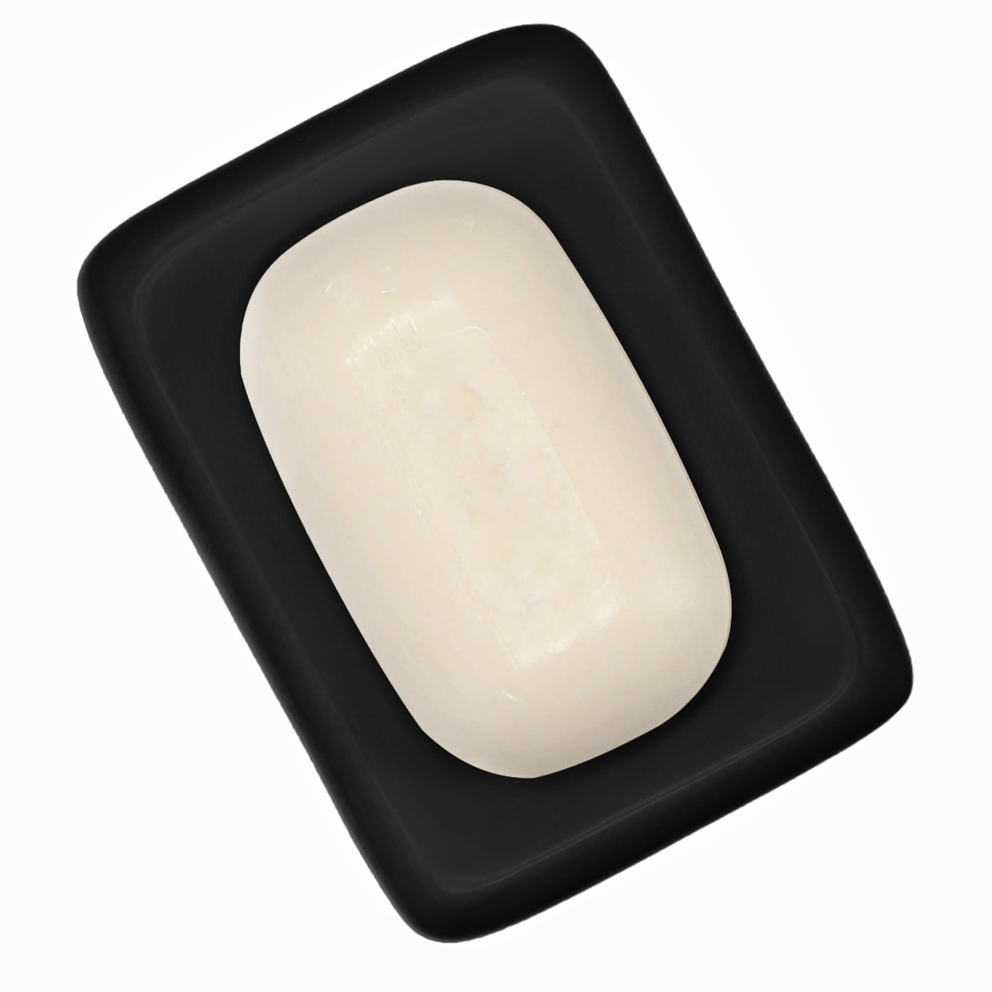 Mydelniczka ceramiczna Palmi 12 x 10 x 3 cm, czarna