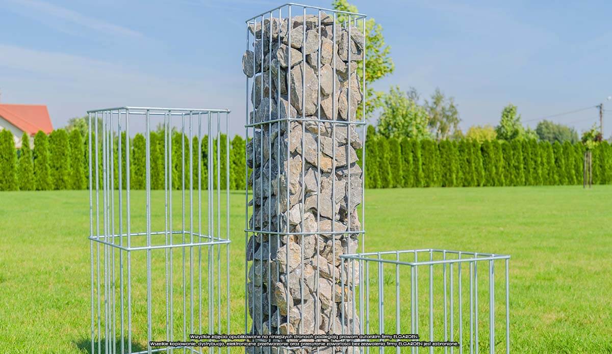 Słup ogrodowy dla roślin Kanny 25 x 90 cm
