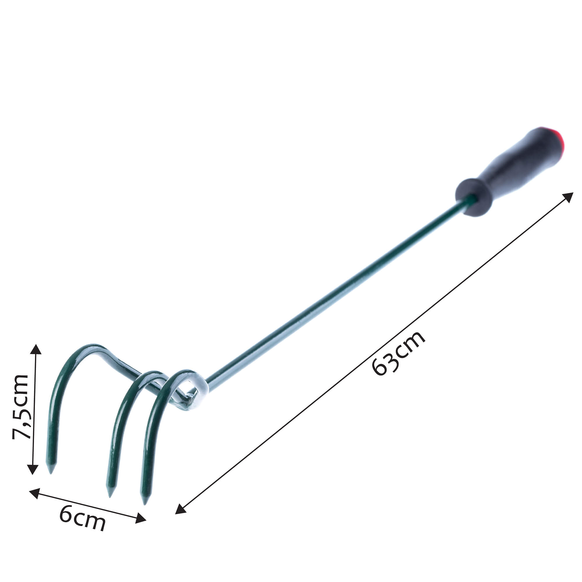 Spulchniacz do gleby 3-zębny 63cm