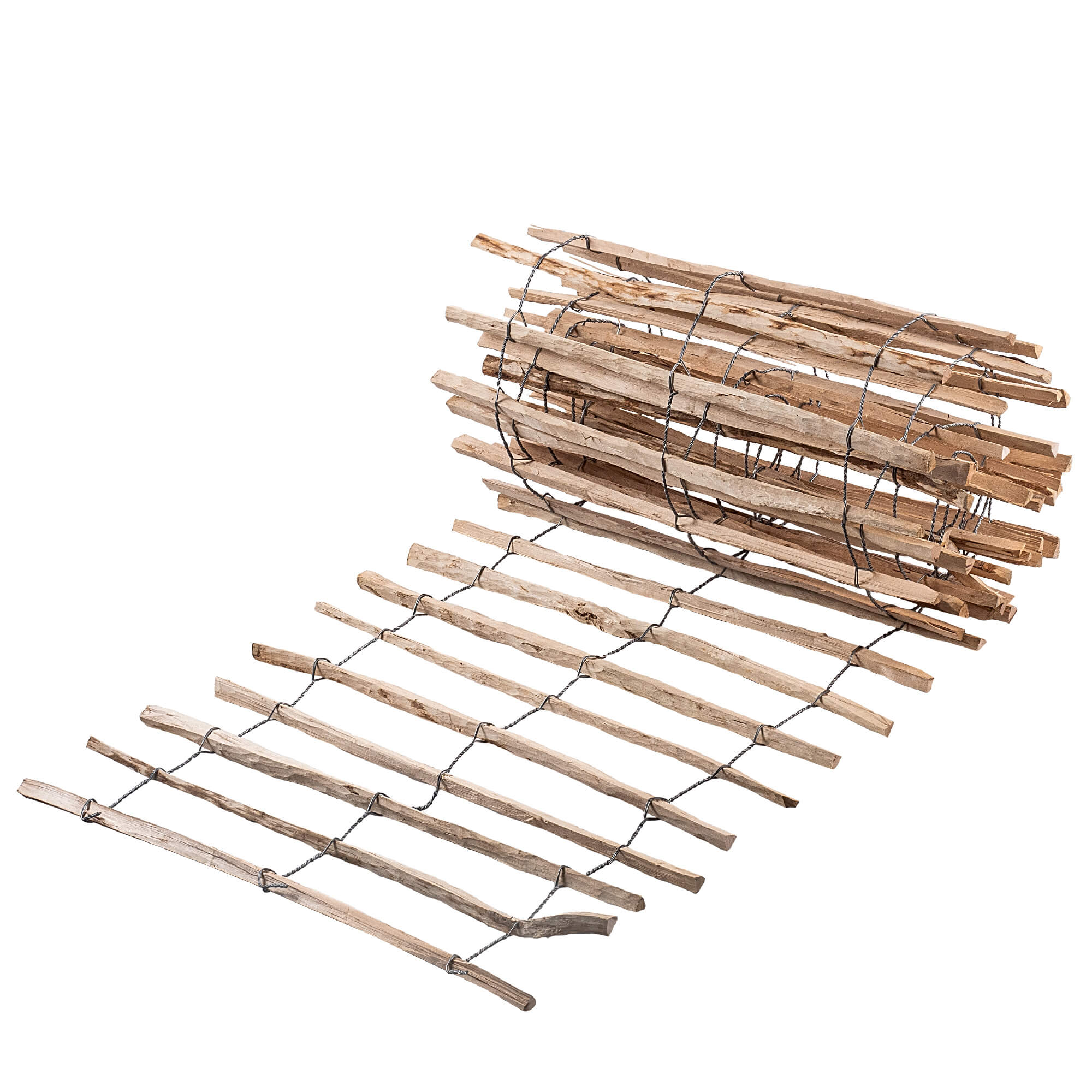 Płot ogrodowy leszczynowy Karo 500 x 90 cm (7-9 cm)