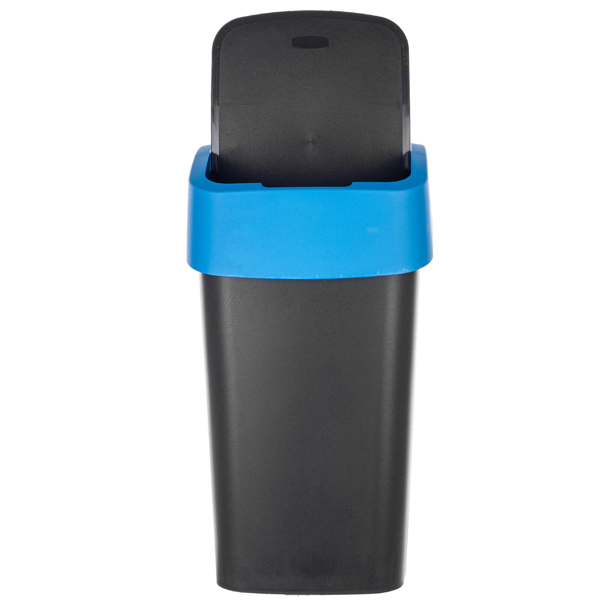 Kosz na śmieci Curver Flip Bin 9L czarno-niebieski