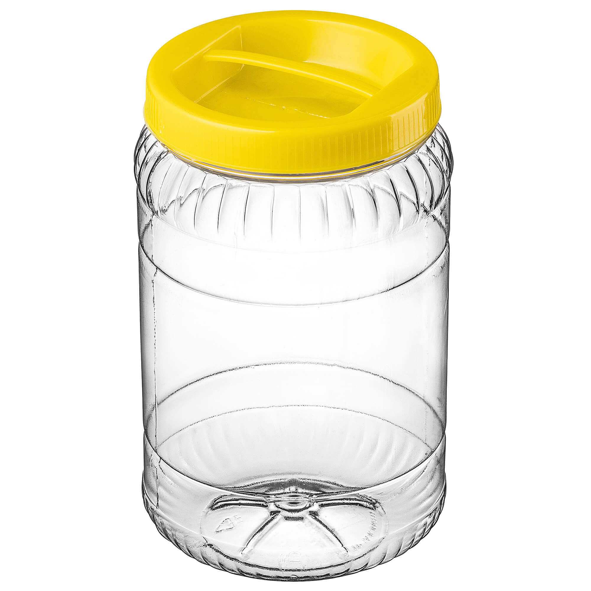 Słoik plastikowy 2L żółty