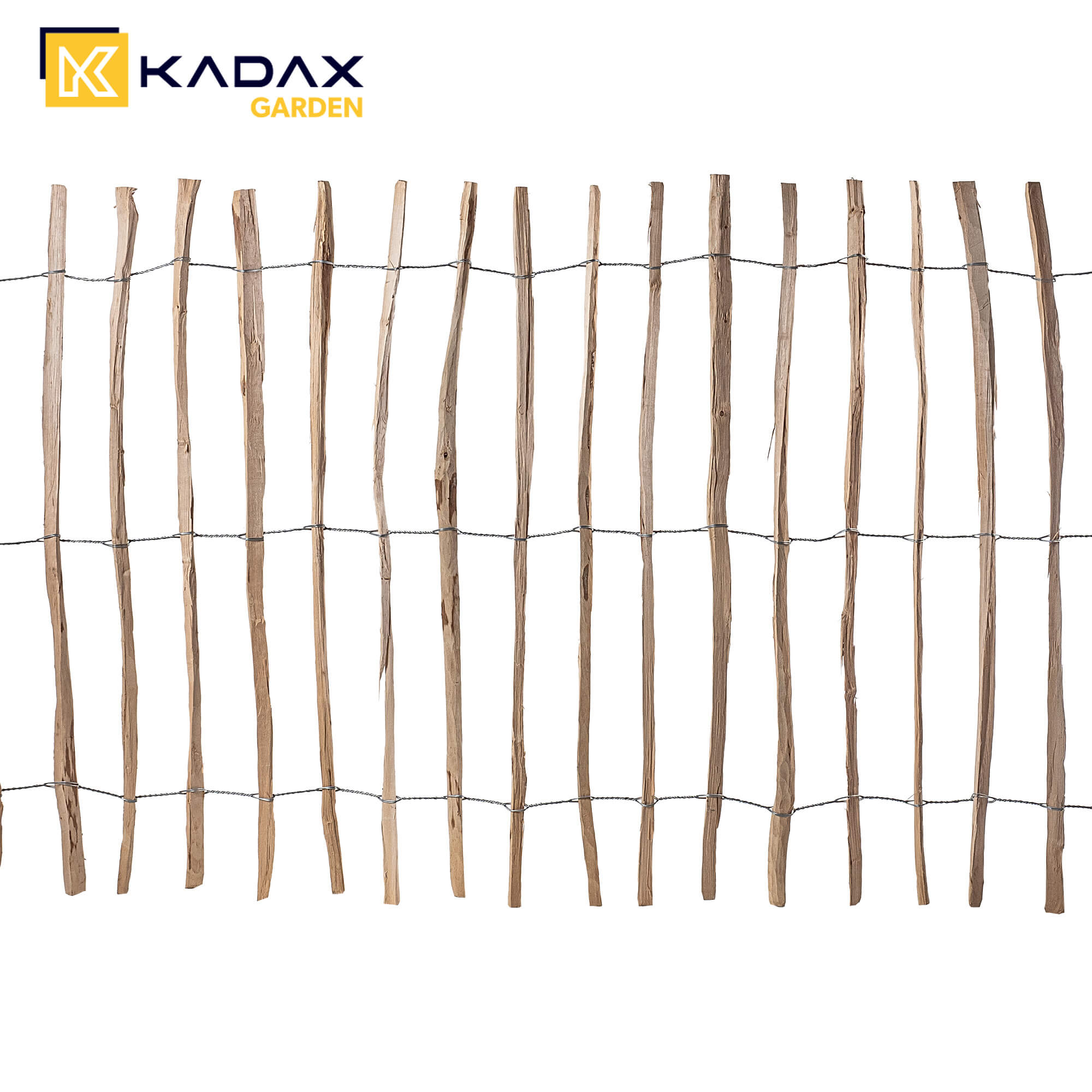 Płot ogrodowy leszczynowy Karo 500 x 120 cm (7-9 cm)