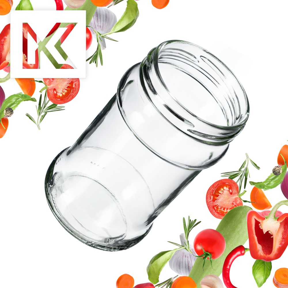 Słoiki na przetwory Seno 315ml fi 66 mm 10szt + wieczko Owoce leśne
