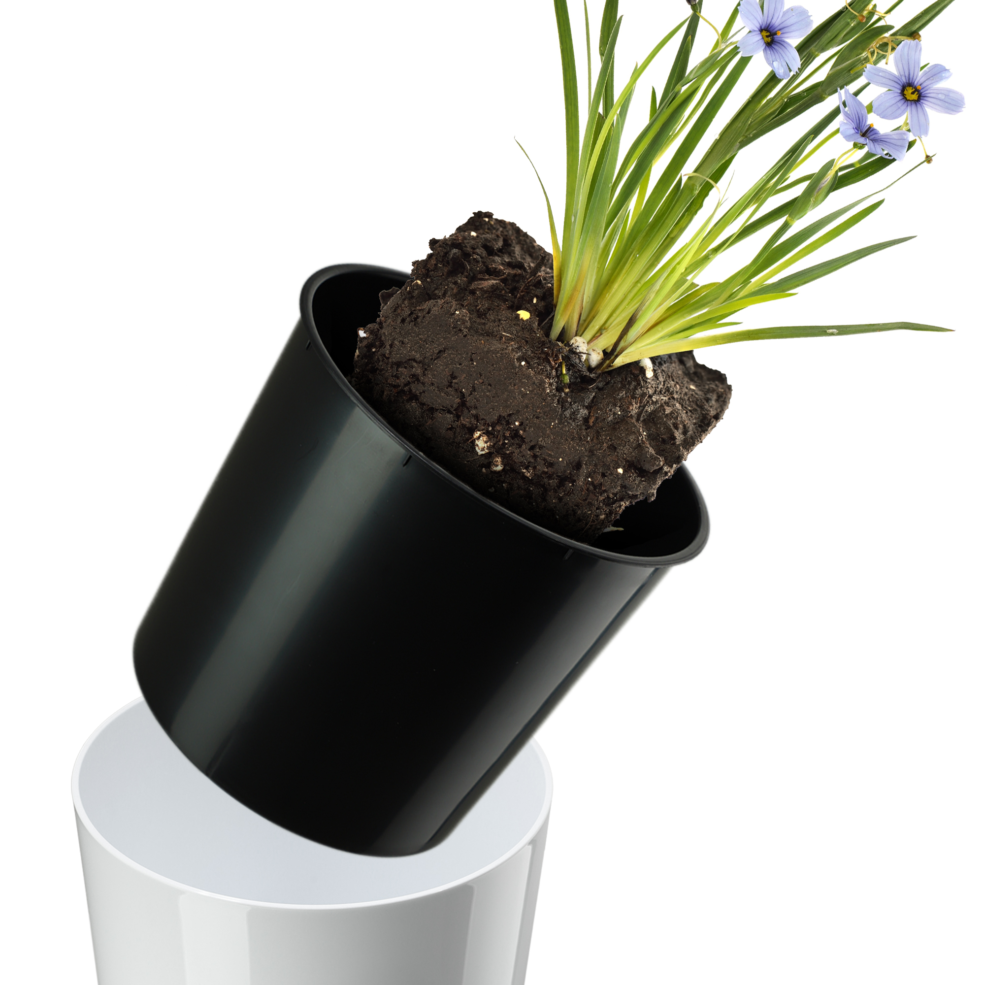Doniczka na kwiaty Merag 14cm biała