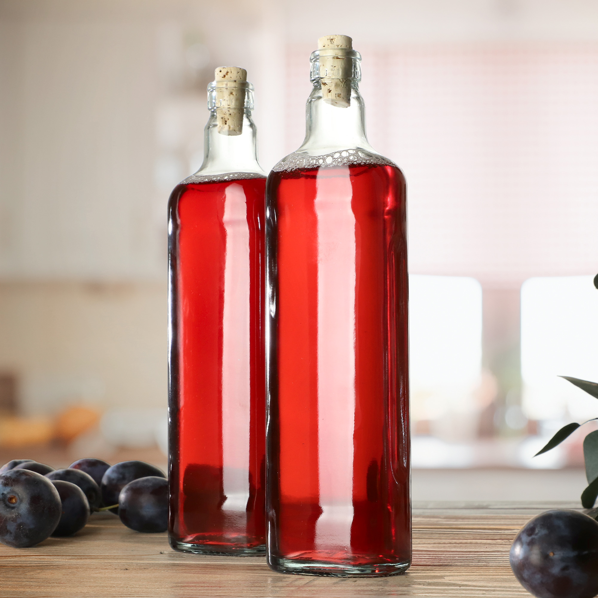 Butelka z korkiem Rotzo 0,7L z korkiem fi21