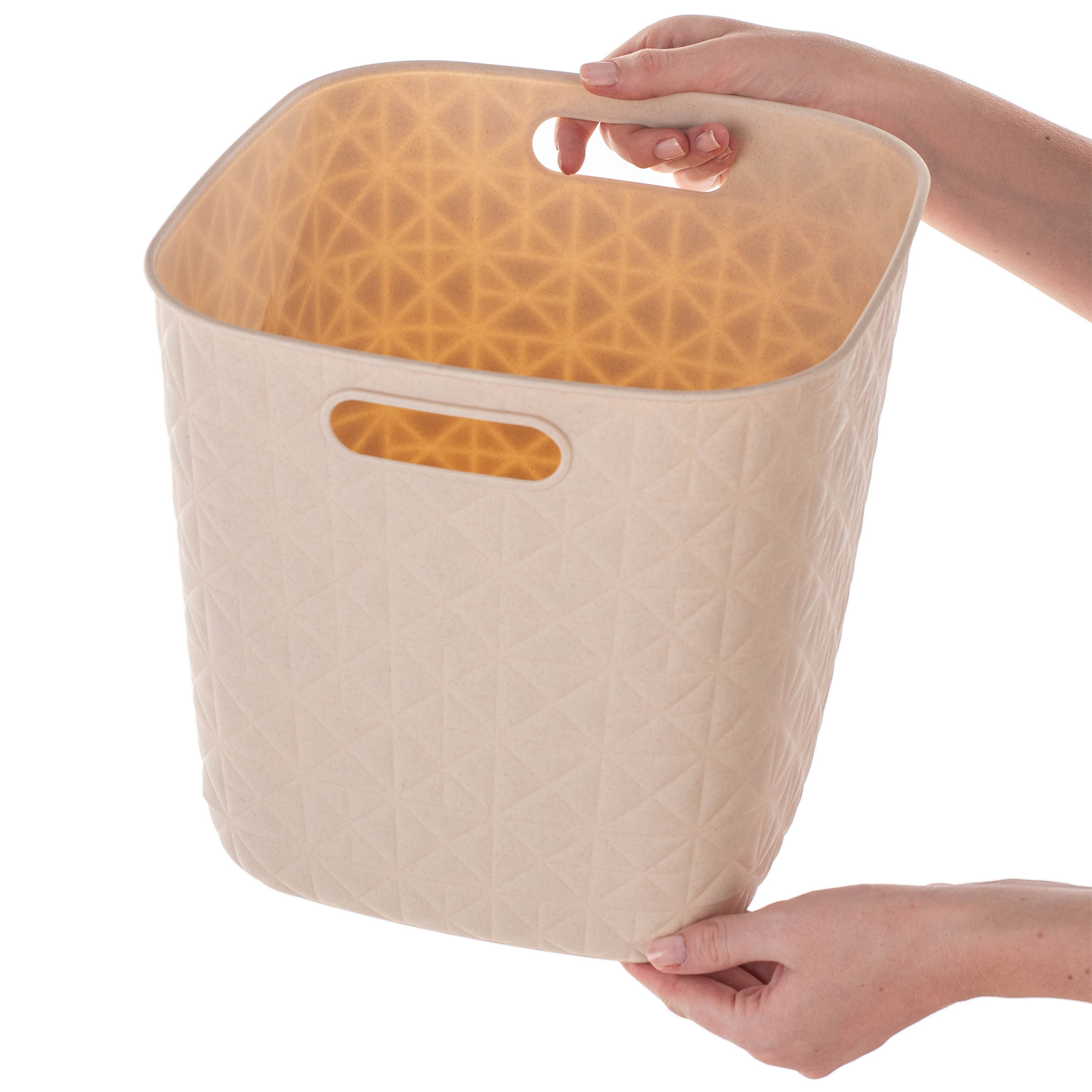 Koszyk Curver Softex kwadratowy 15L kremowy
