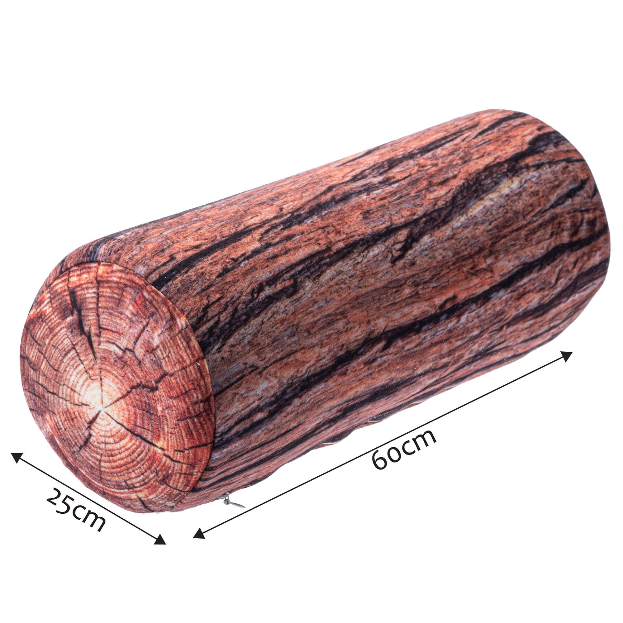 Poduszka anatomiczna wałek Cese 25 x 60 cm, akacja