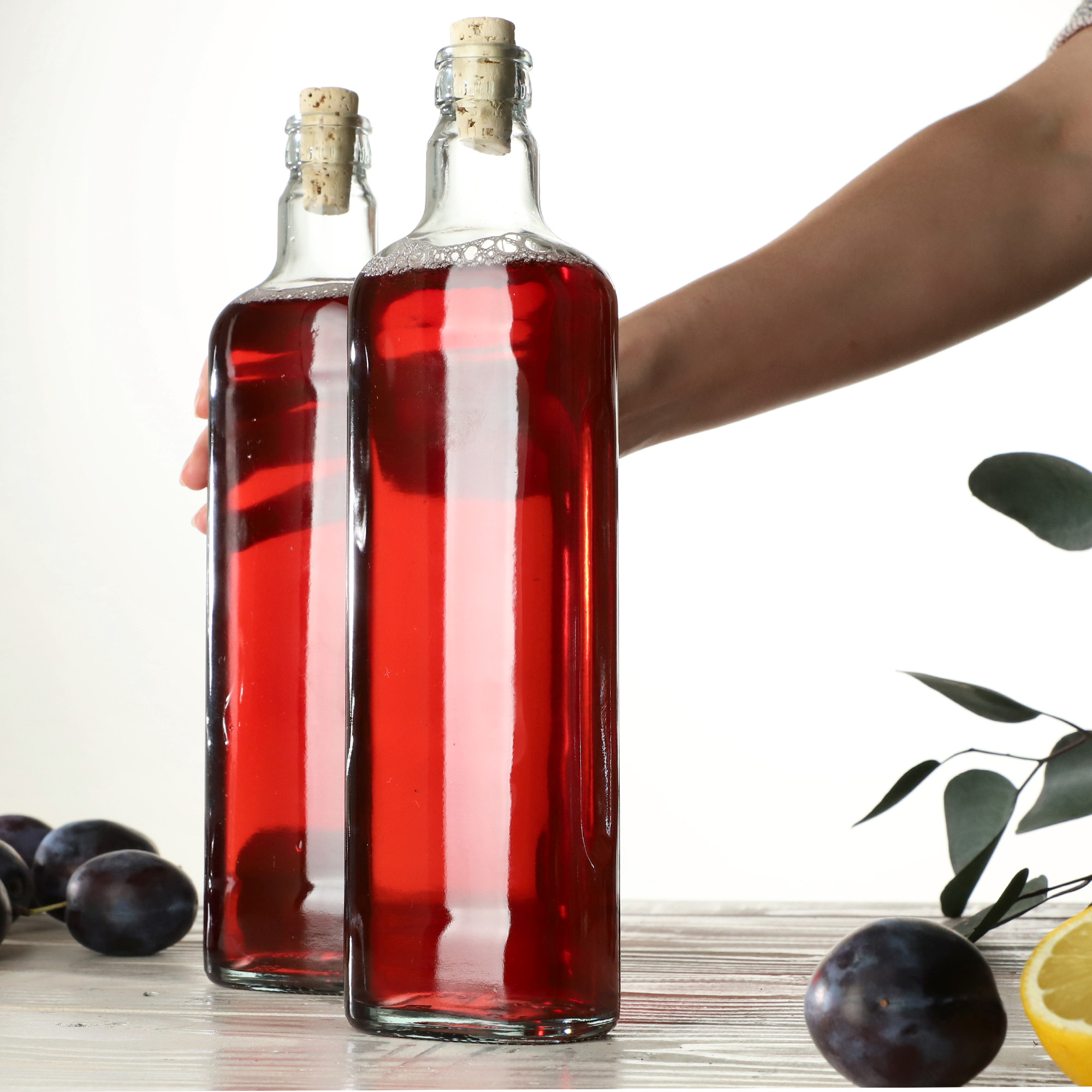 Butelka z korkiem Rotzo 0,7L z korkiem fi21