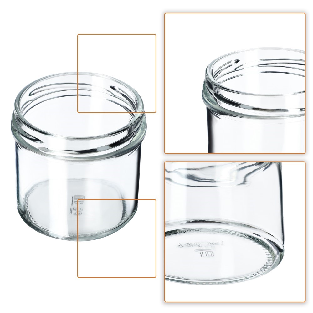 Słoiki Vigo 140ml 10szt fi 66 mm + wieczko "Jagody"