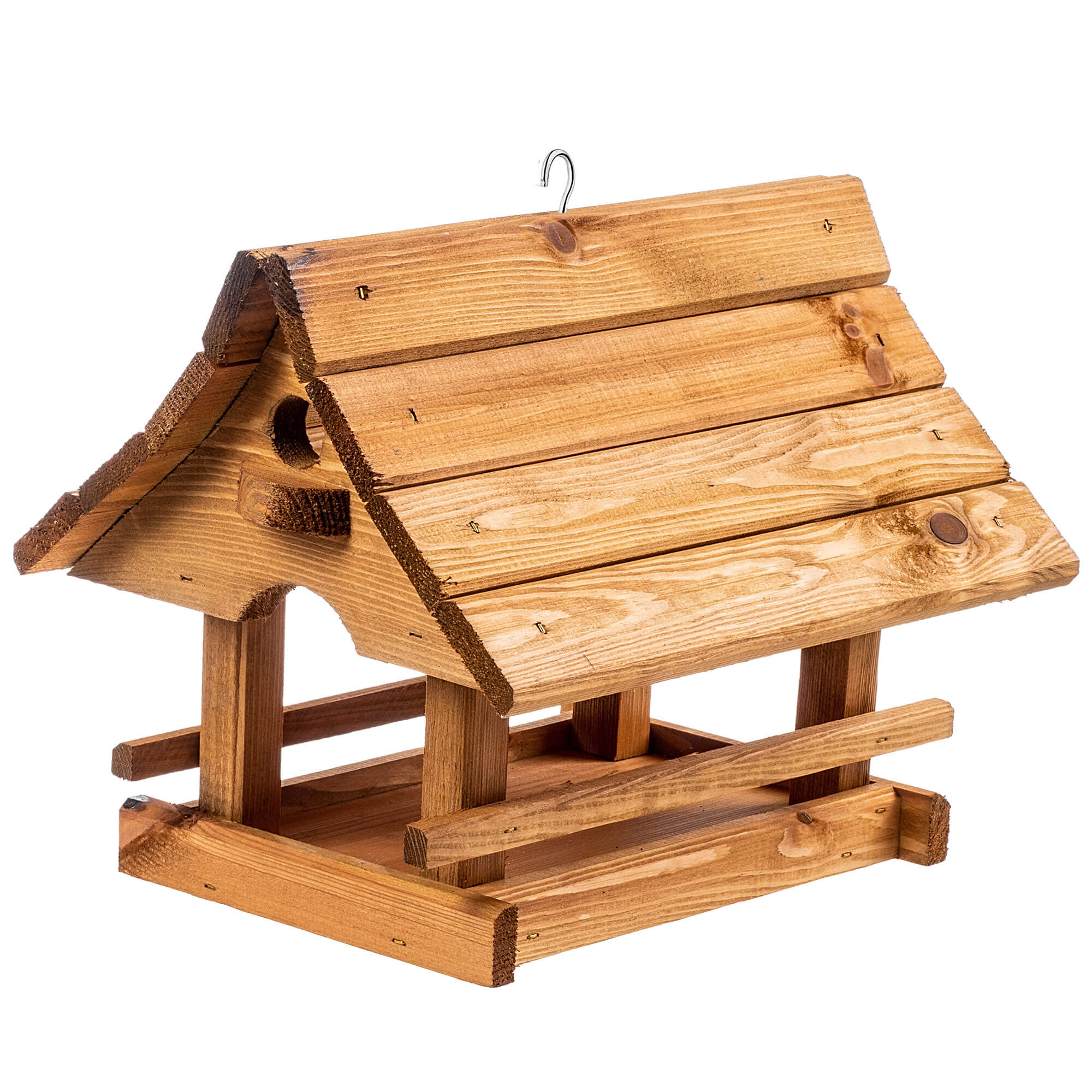 Karmnik dla ptaków Arbis domek 30 x 25 cm naturalny