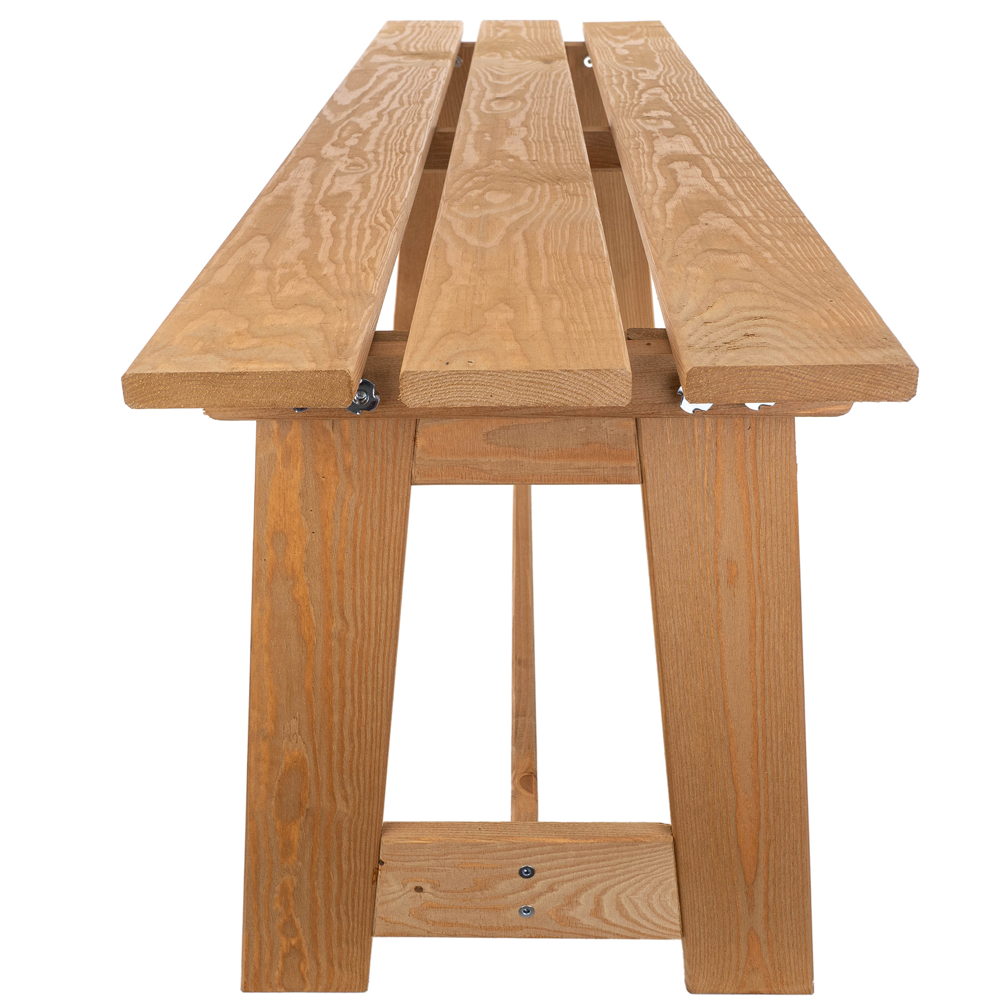 Ławka prosta Motte 119 x 35 cm złoty dąb