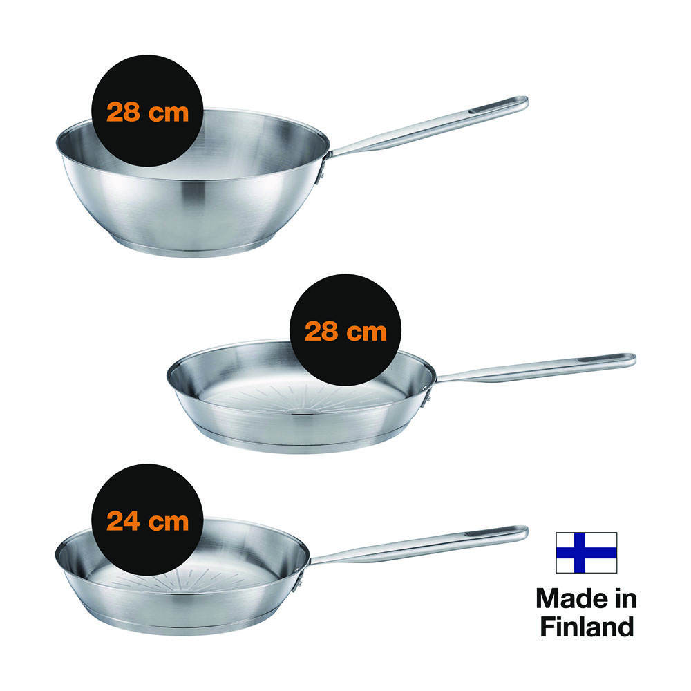 Fiskars 1065627 All Steel pure Patelnia 24 cm