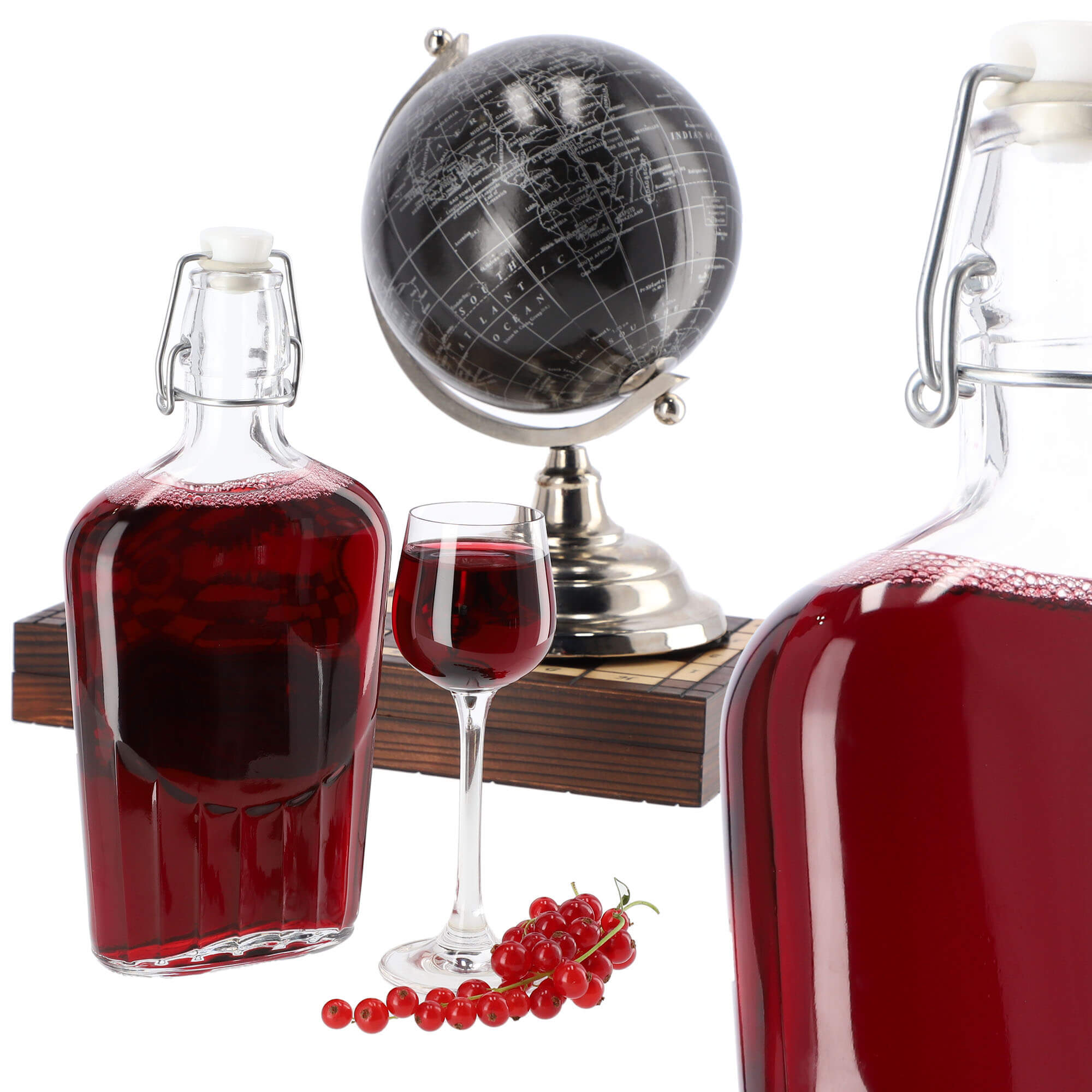 Butelka szklana do nalewek i wina 500 ml
