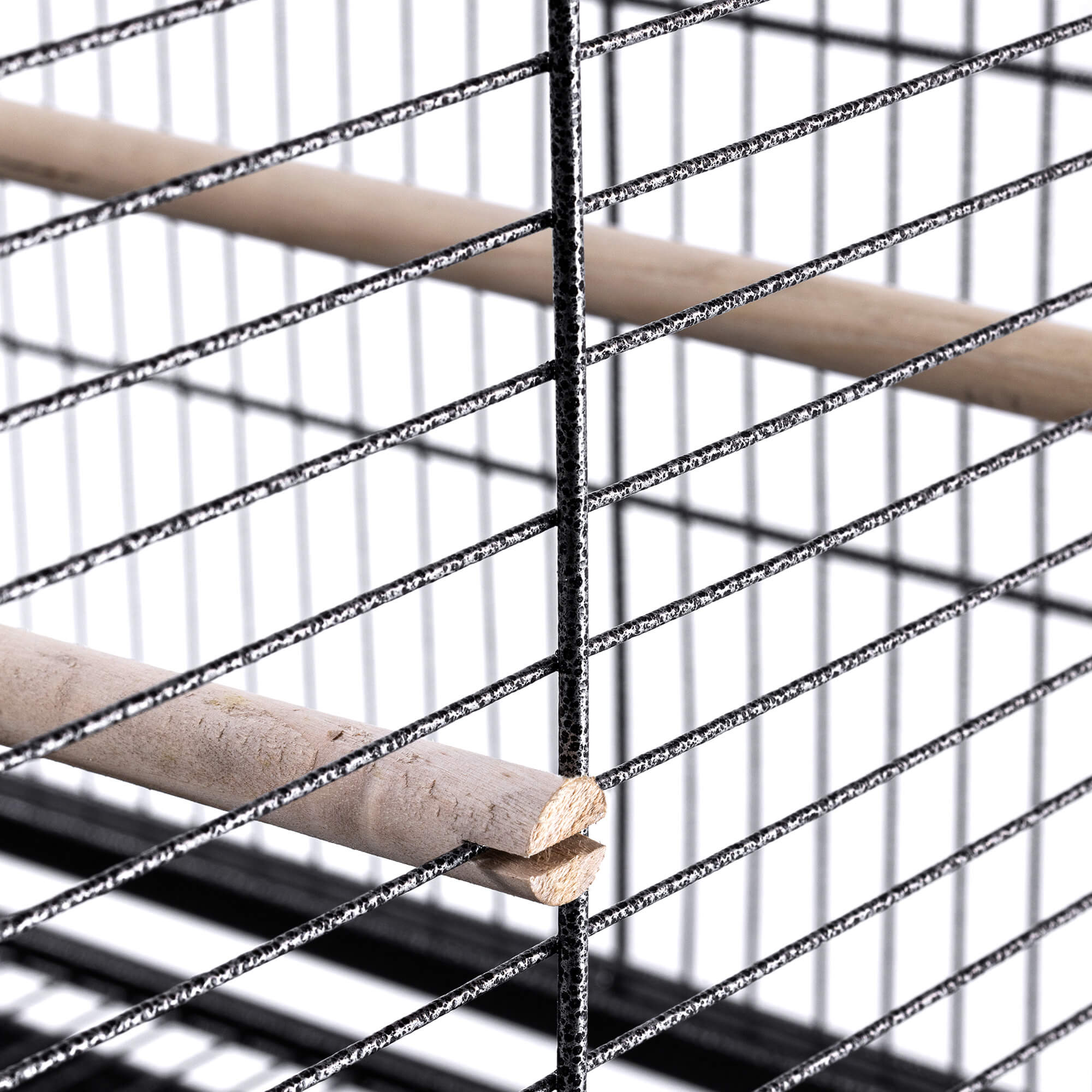 Klatka dla ptaków Vergt 133 x 79 x 52 cm na kółkach
