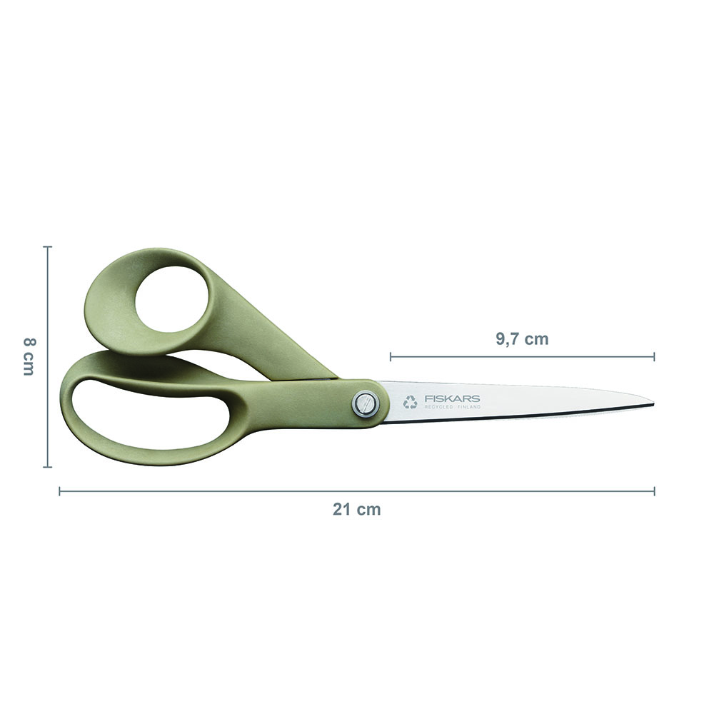 Fiskars 1058094 ReNew Nożyczki uniwersalne 21 cm