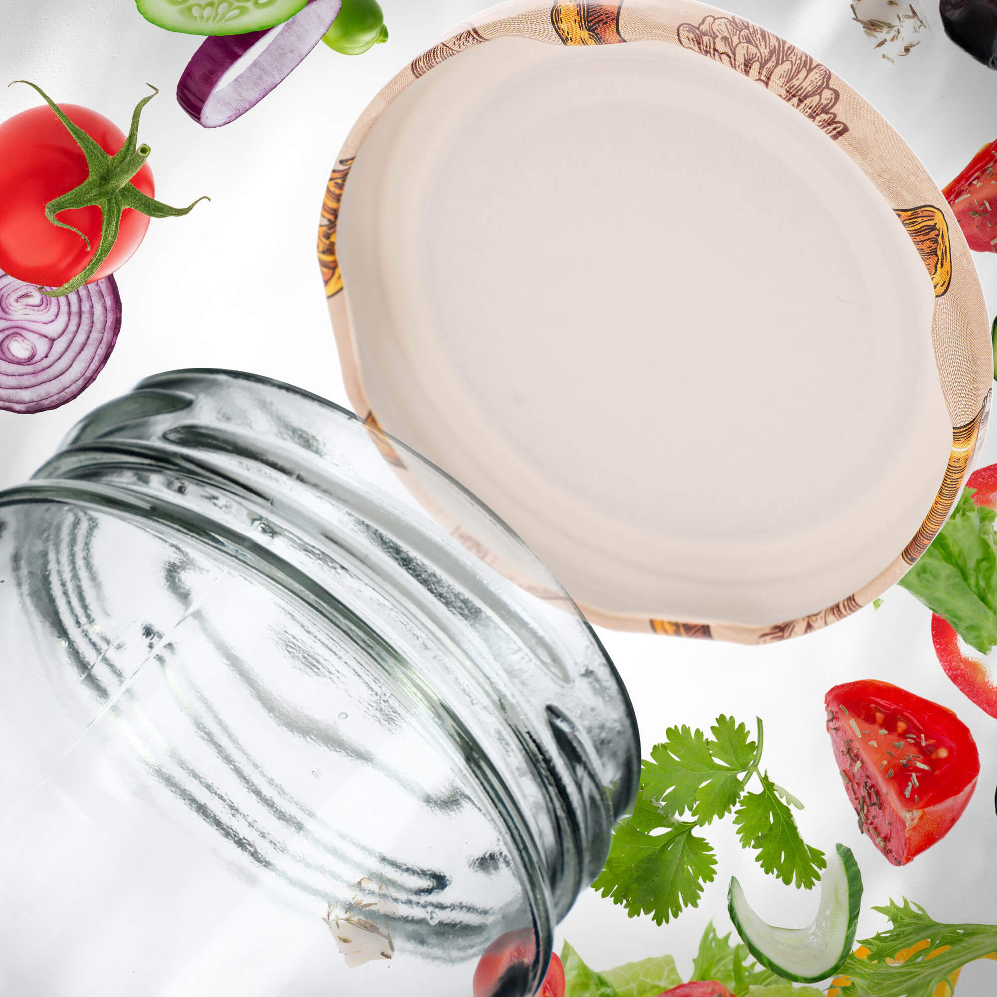 Słoiki na przetwory Lerma 200ml 100szt fi 66 mm + wieczka "Ul"