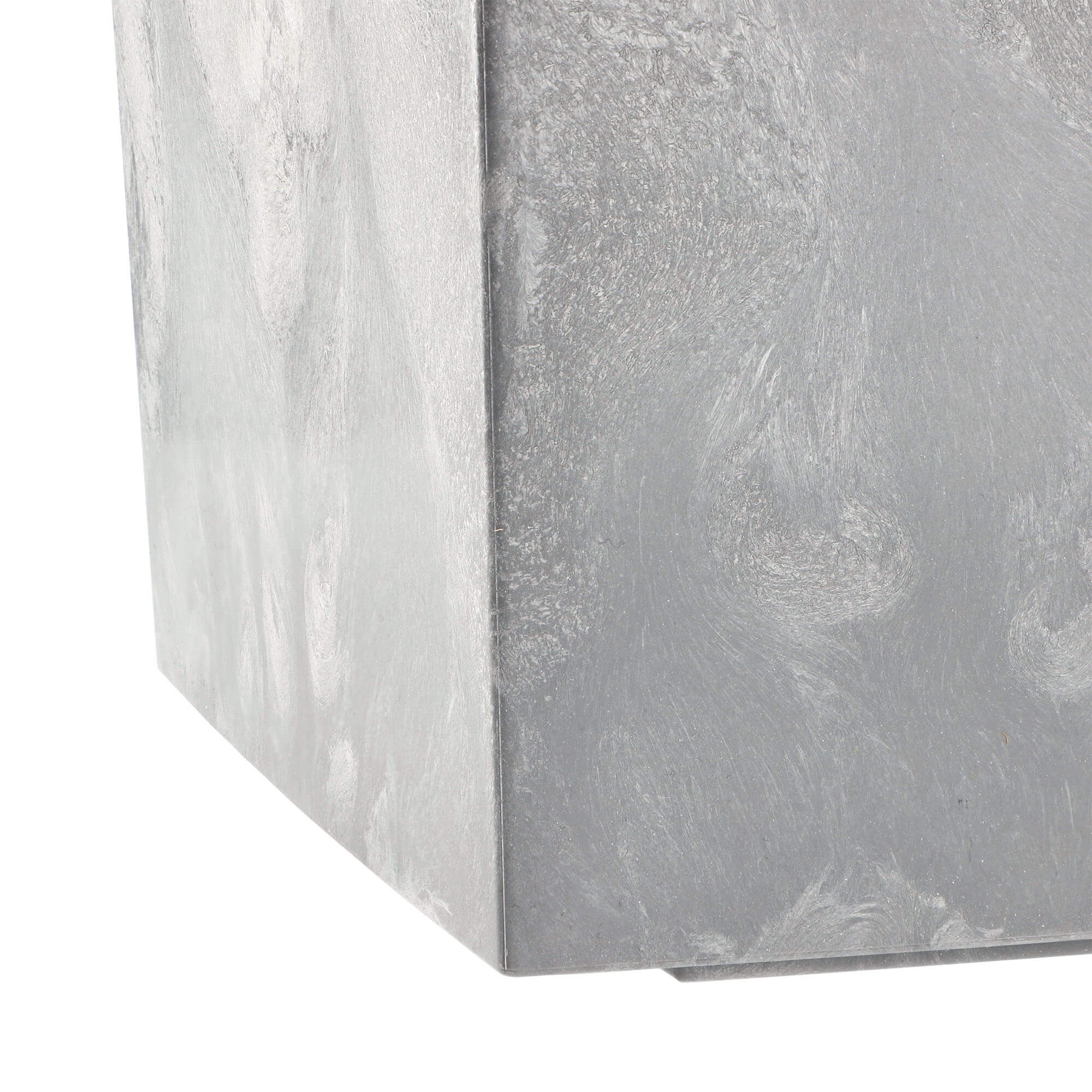 Doniczka z wkładem Tres 19cm szary beton