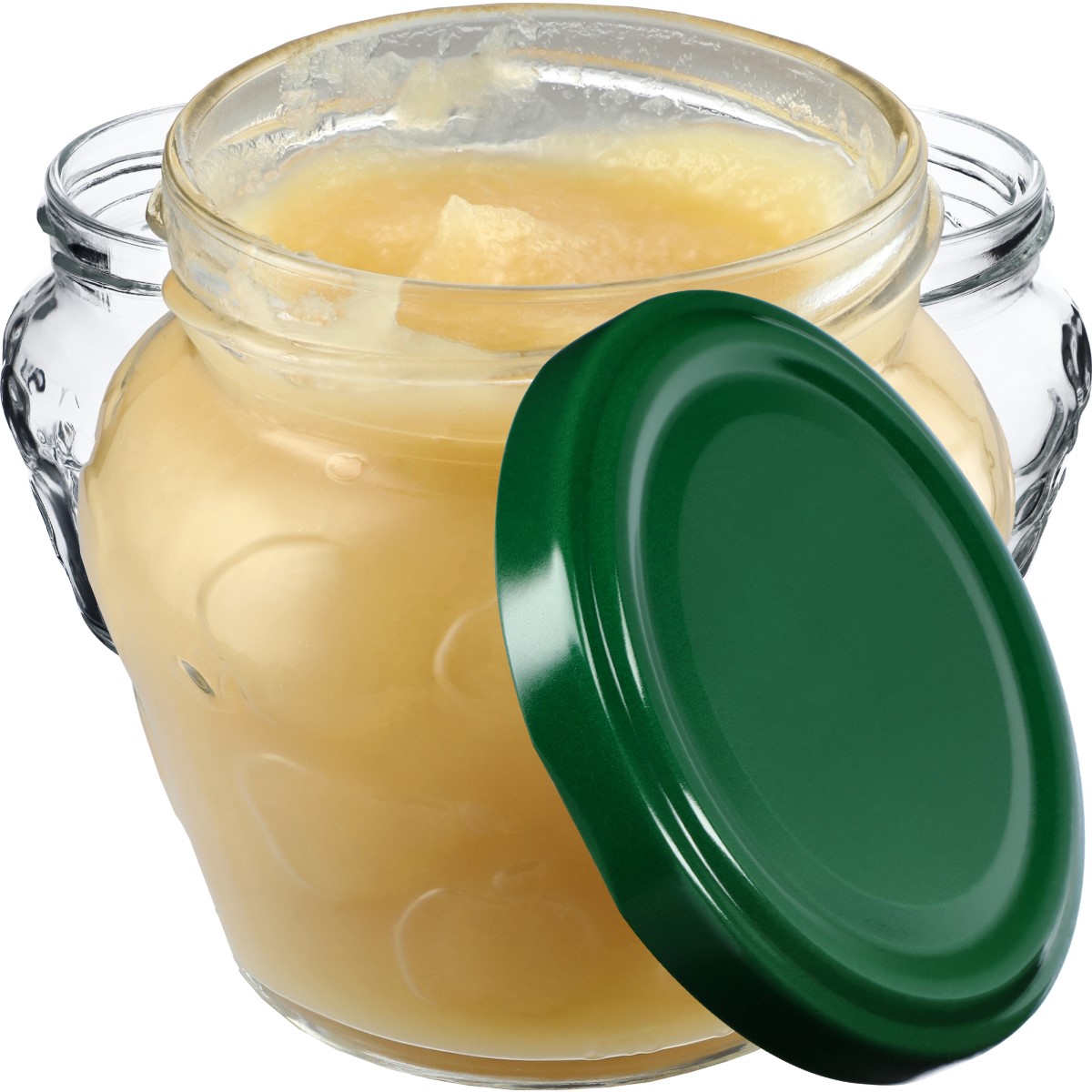 Słoiki Kemi 200ml 20szt fi 66 mm + wieczka zielone