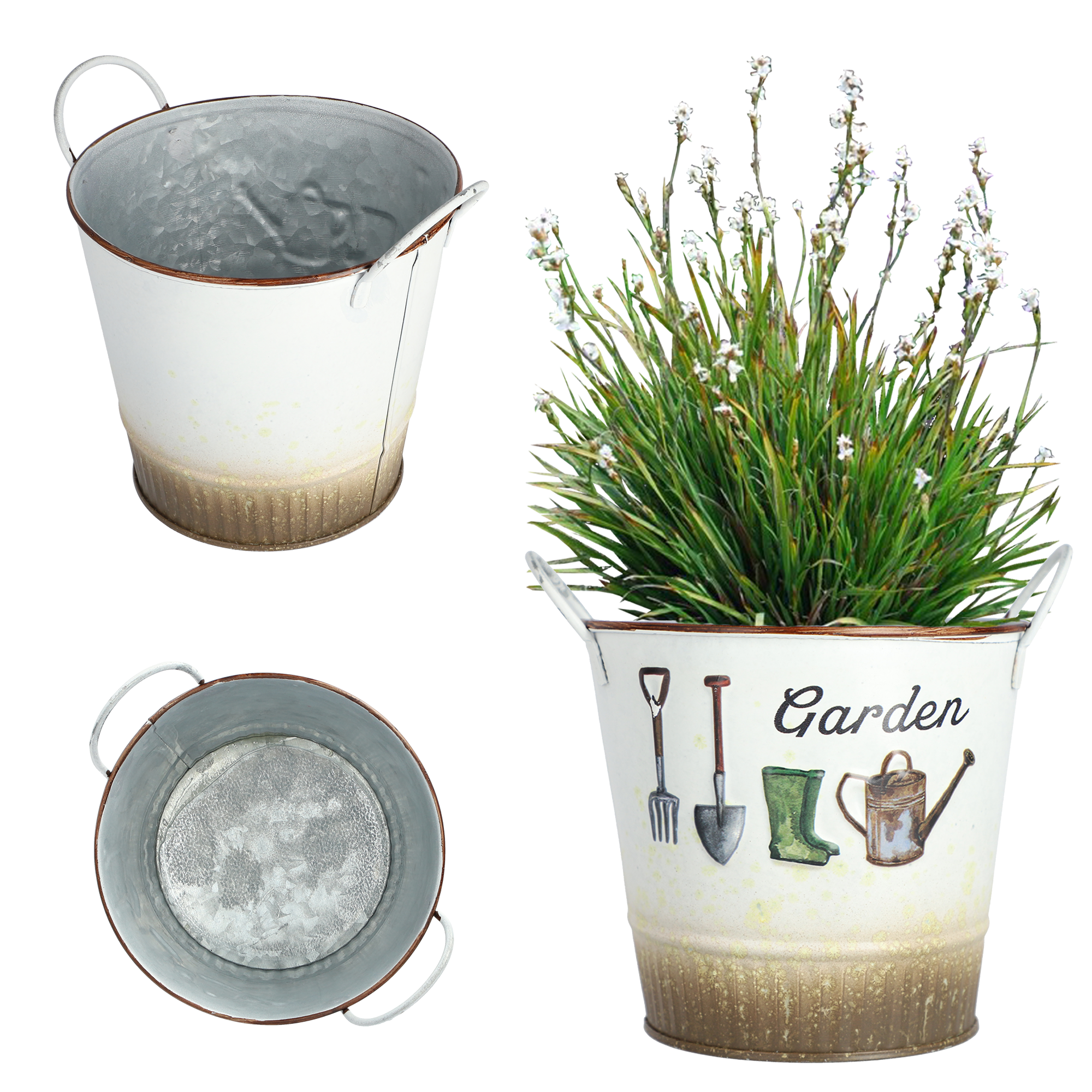 Osłonka na kwiaty okrągła Stanti 14 cm