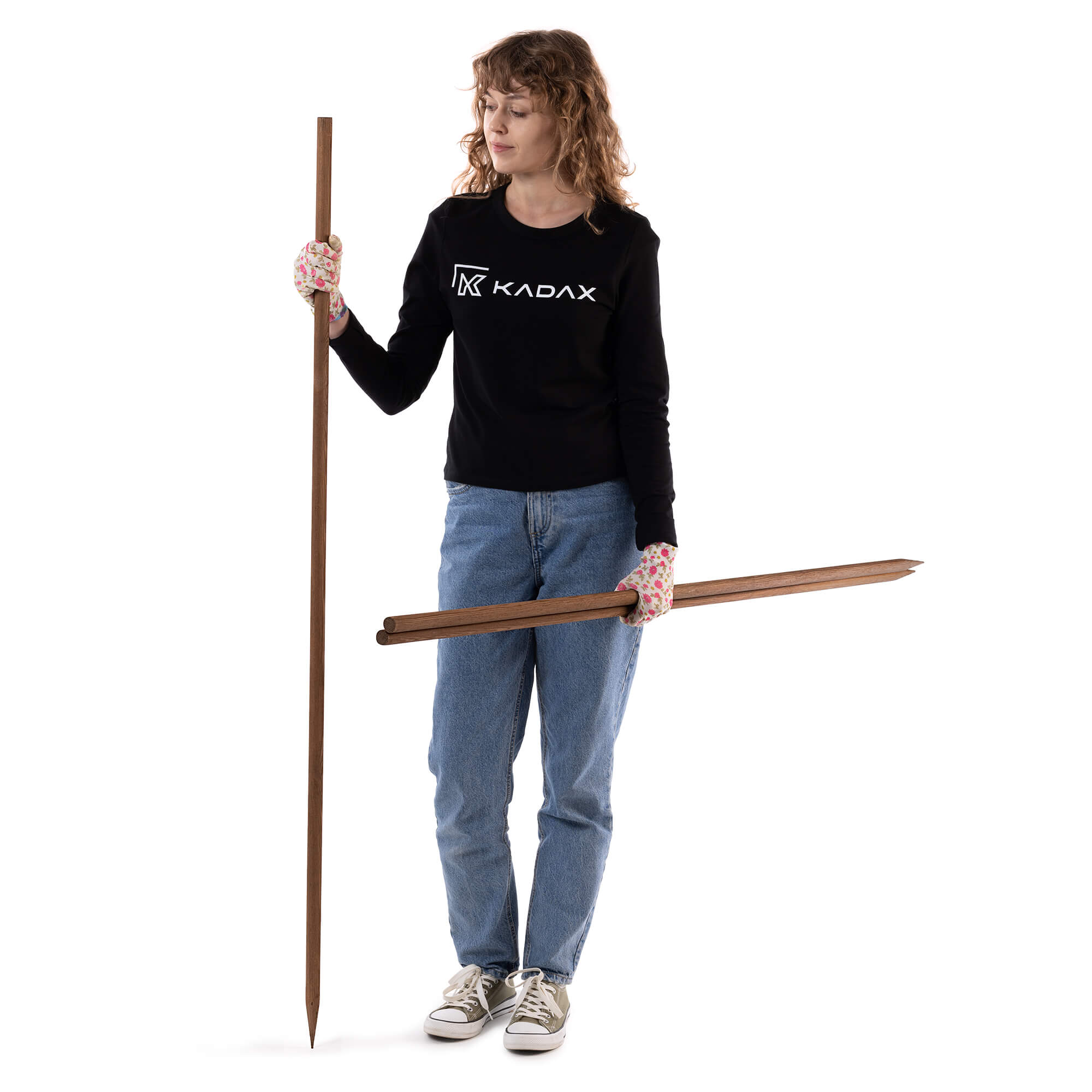 Podpora do roślin drewniana Utre palik impregnowany 23 mm x 150 cm 20 szt.
