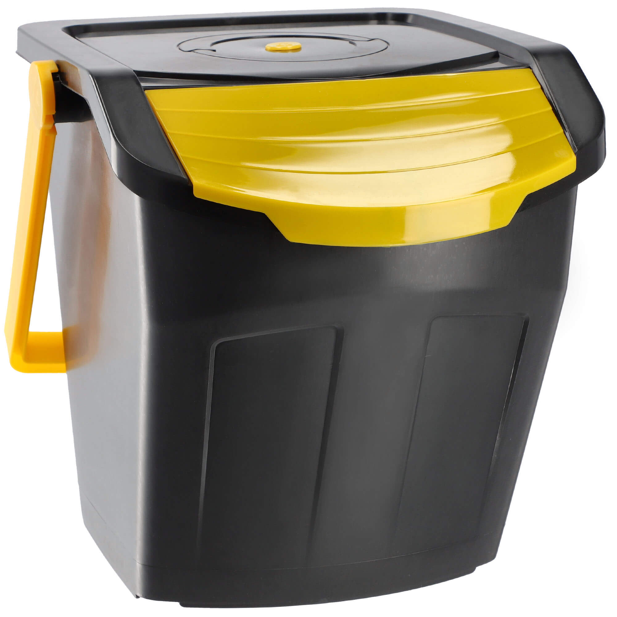 Kosze na śmieci z rączką Loras 25L, 4 szt.