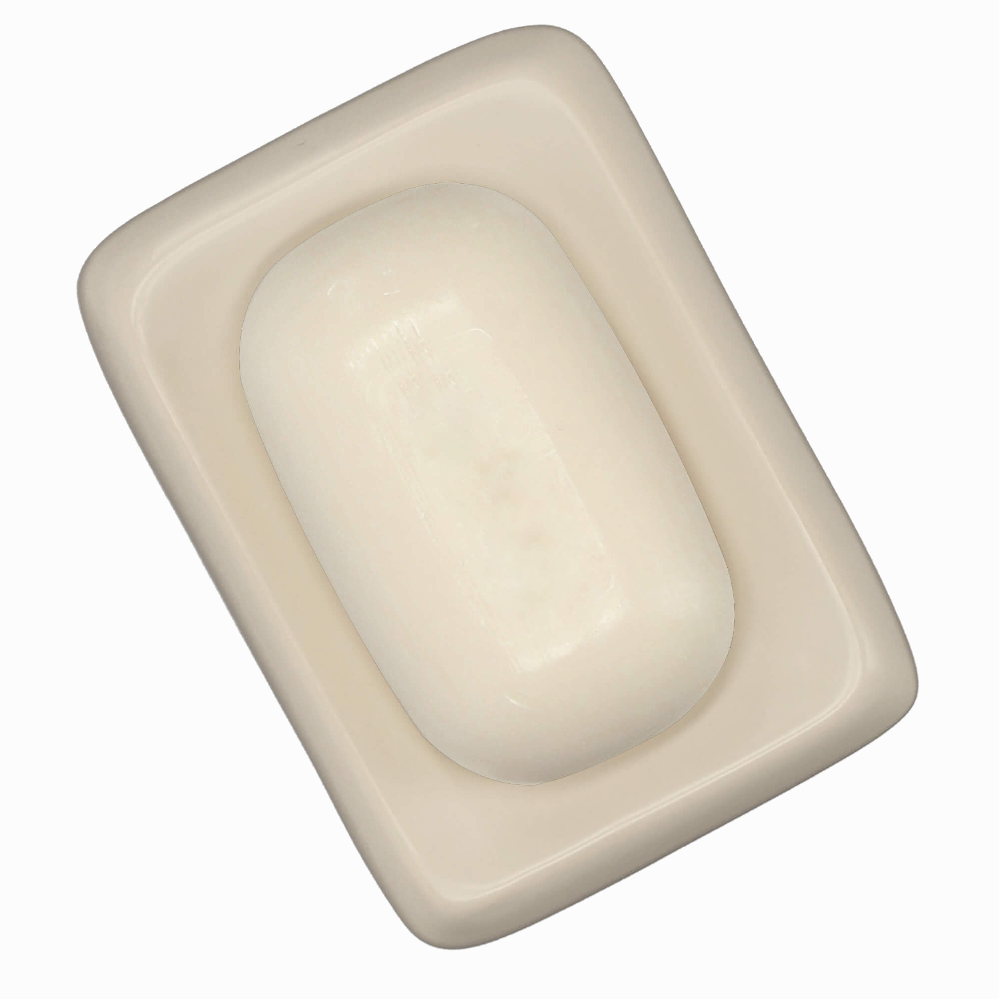Mydelniczka ceramiczna 12 x 10 x 3 cm, beżowa