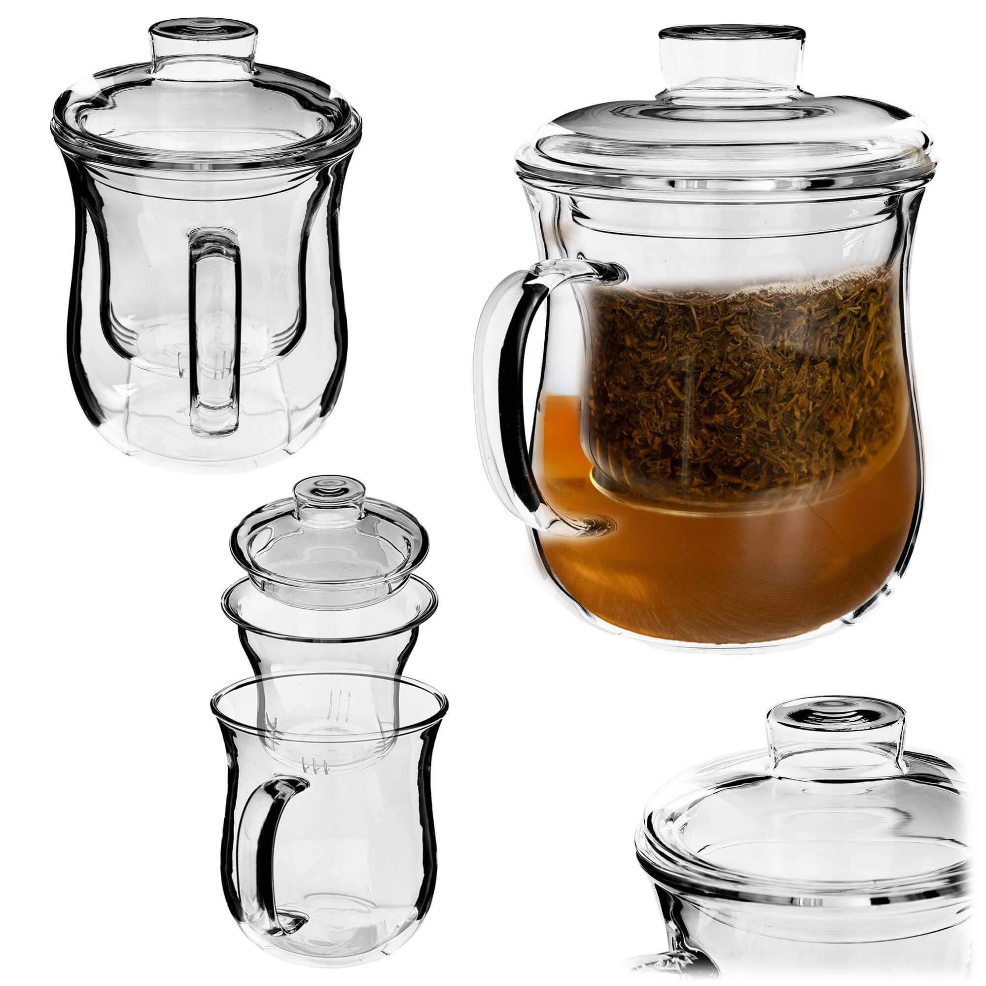 Kubek z zaparzaczem do herbaty i ziół Braud, 400 ml