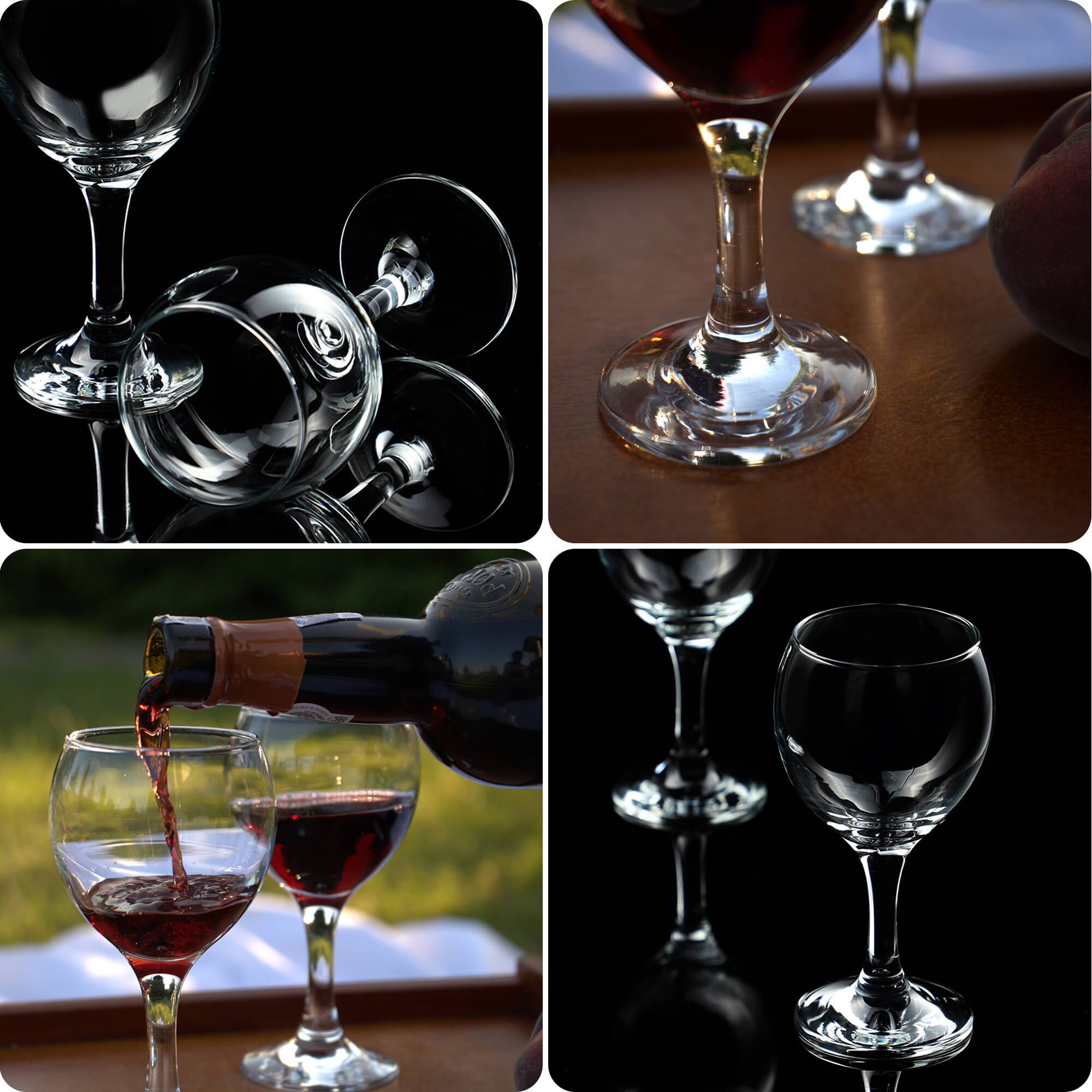 Kieliszki Jordet do czerwonego wina 210 ml, 6 szt.