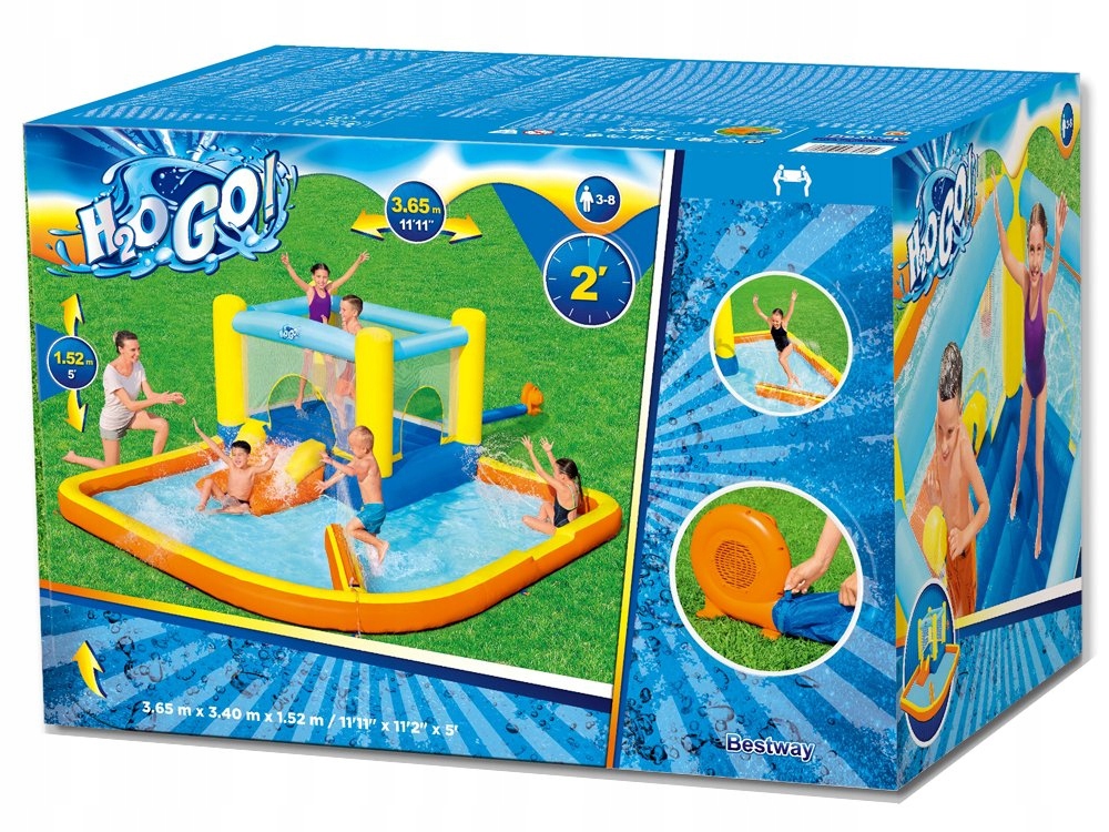 Dmuchany park wodny Bestway 53381