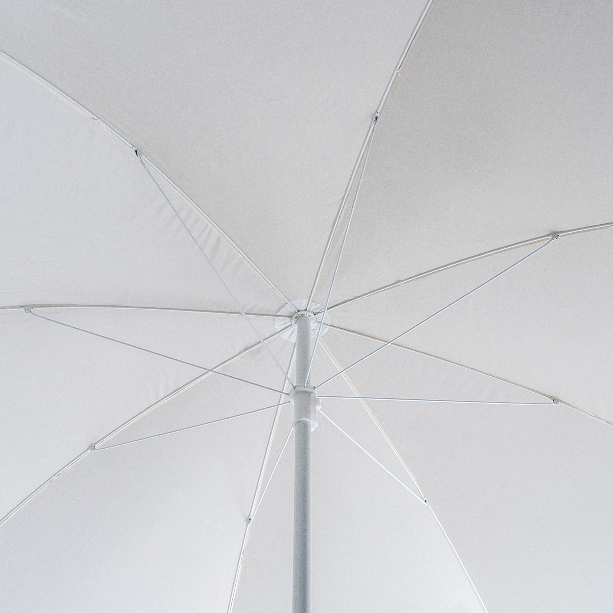 Parasol ogrodowy Igal biały 220cm